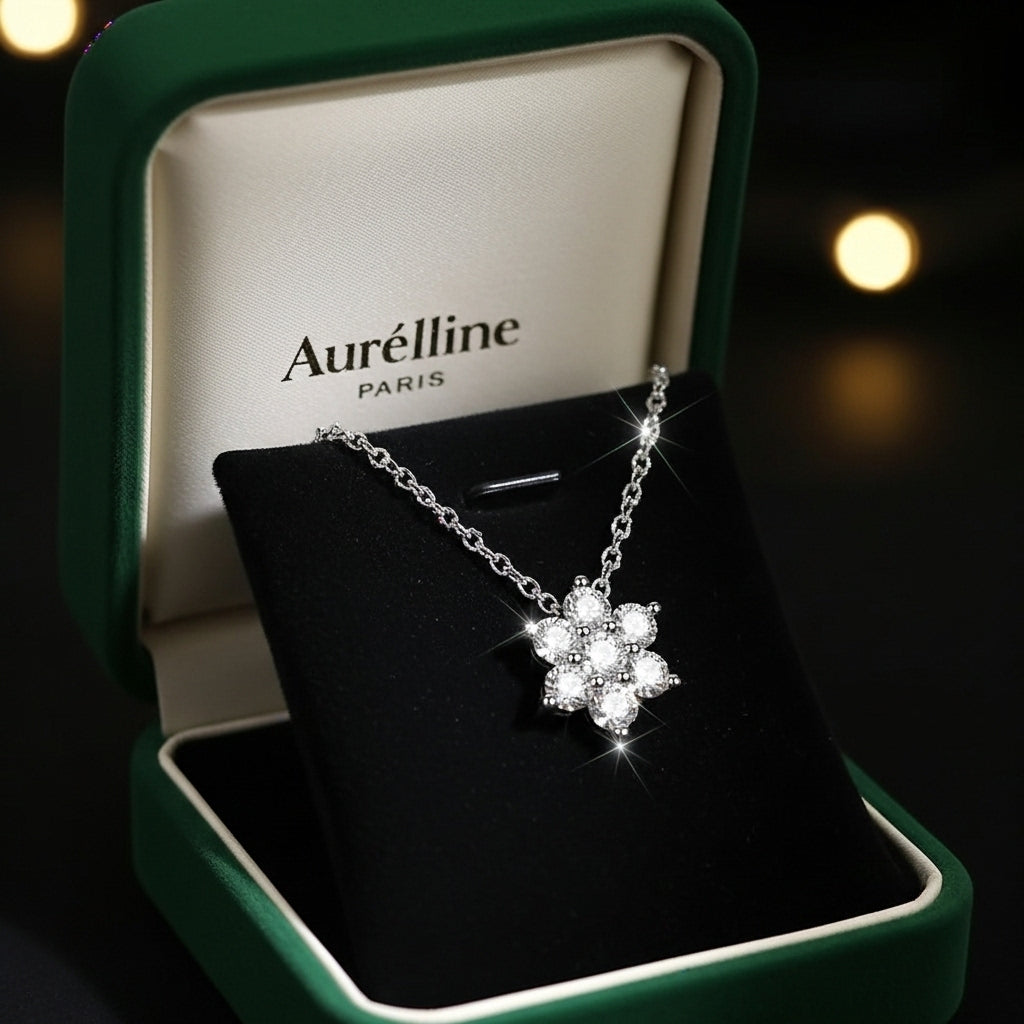 Snowflake of Light Necklace