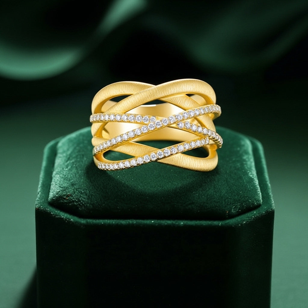 Étoile Entrelacée Ring