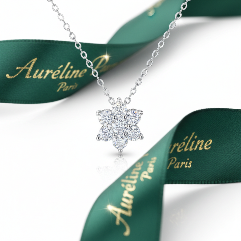 Snowflake of Light Necklace