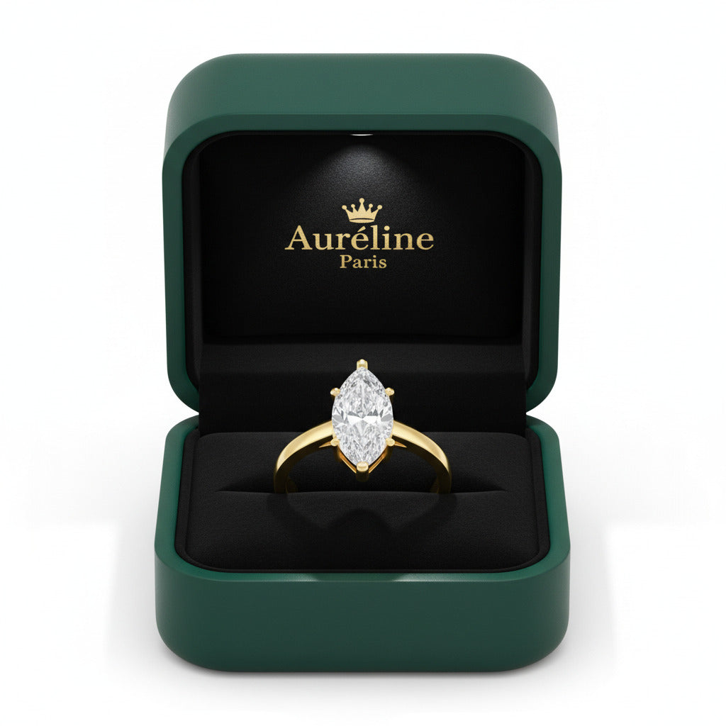 Navette Brillante Ring