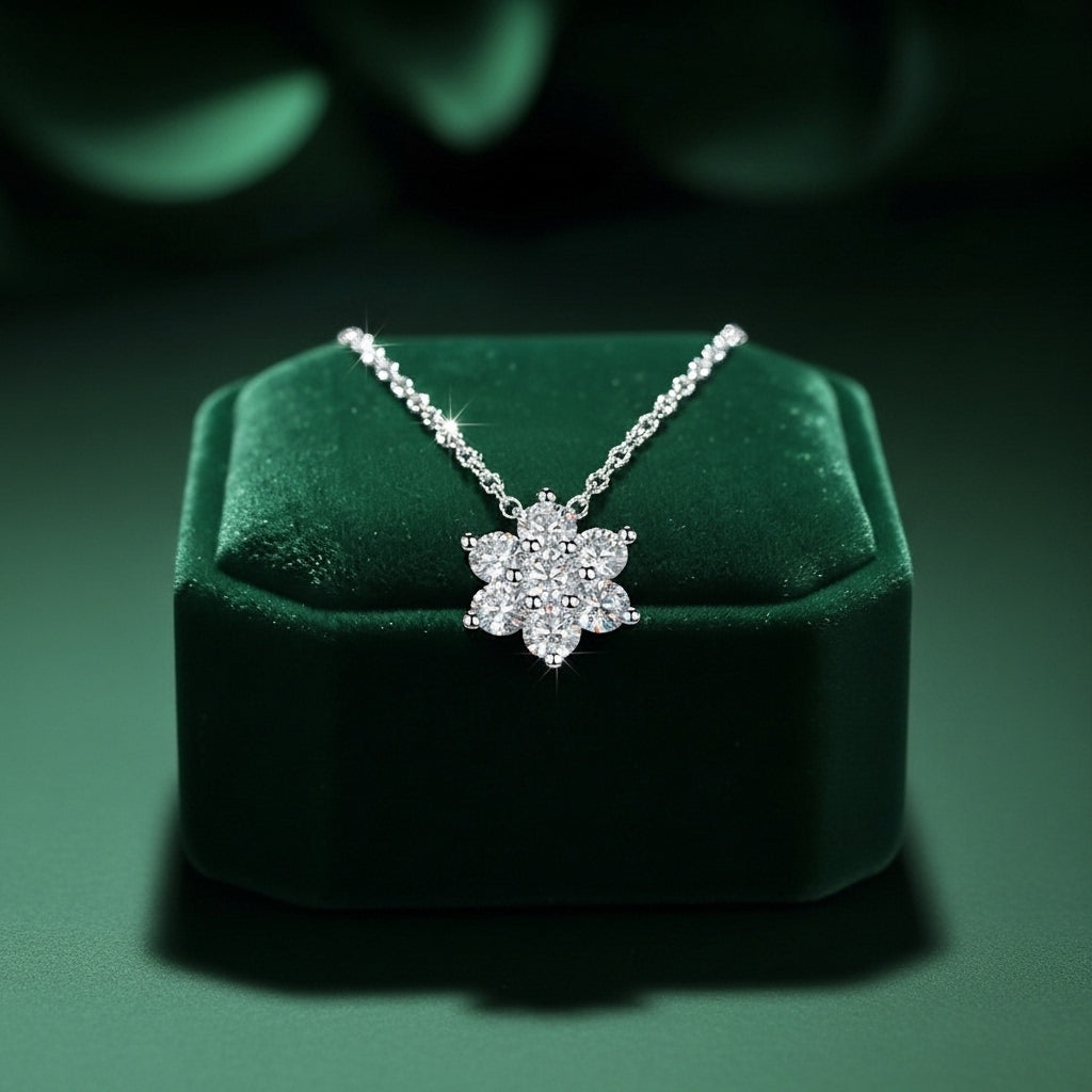 Snowflake of Light Necklace