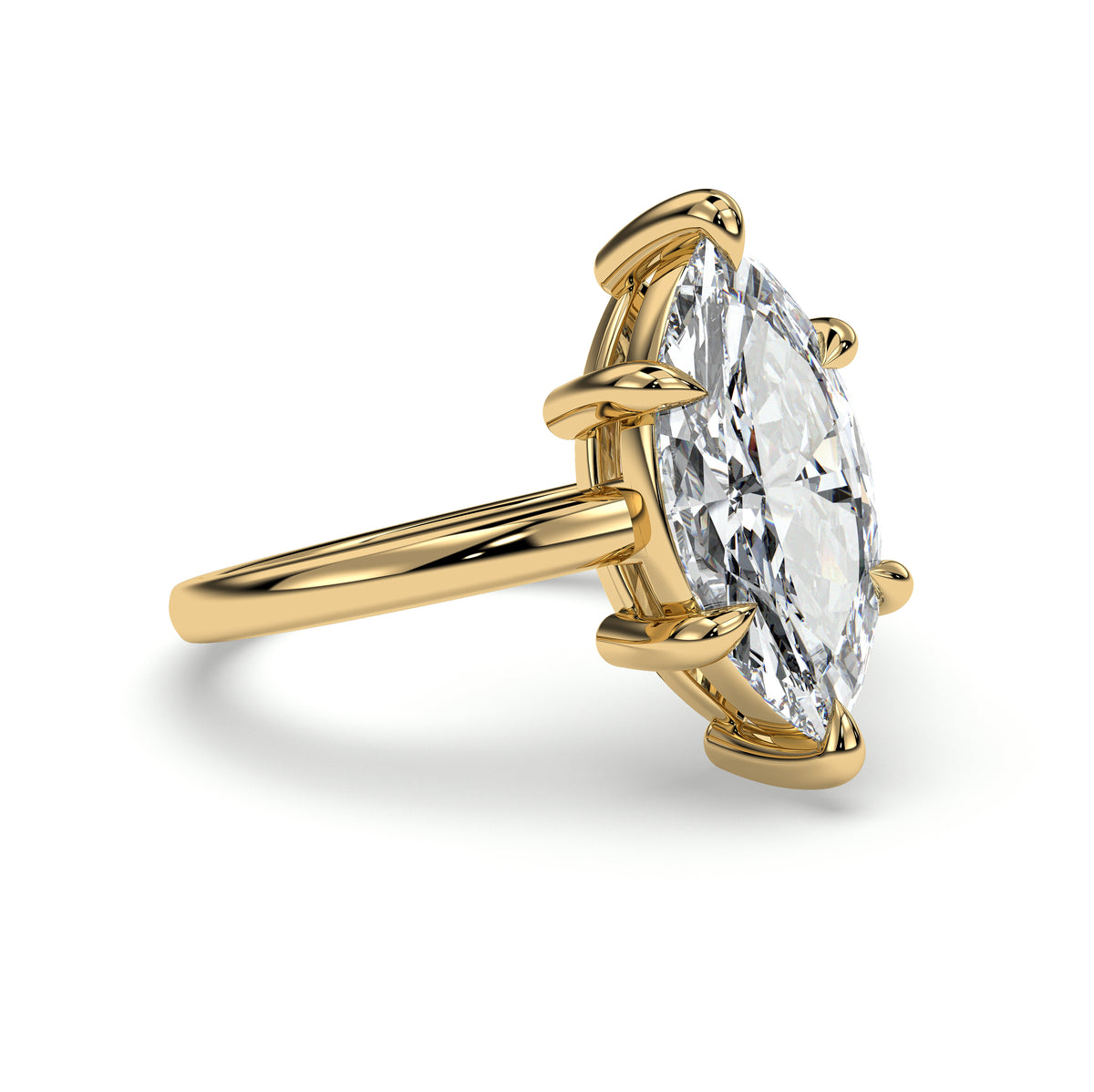 18K Yellow Gold Vermeil / 3.00 CARAT