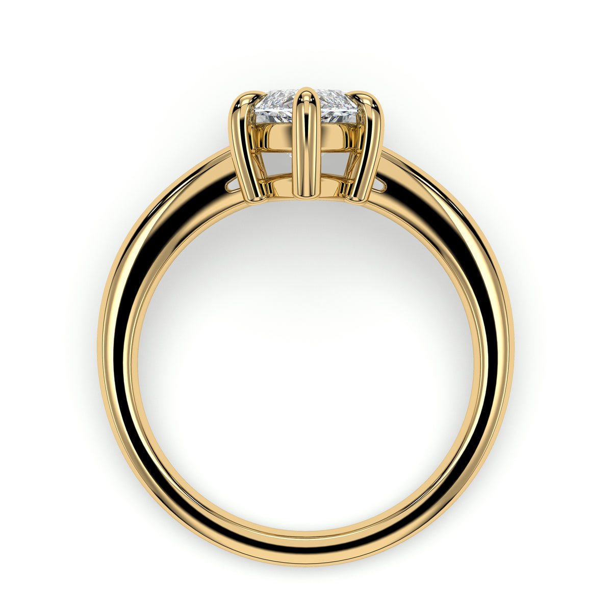 18K Yellow Gold Vermeil / 2.00 CARAT