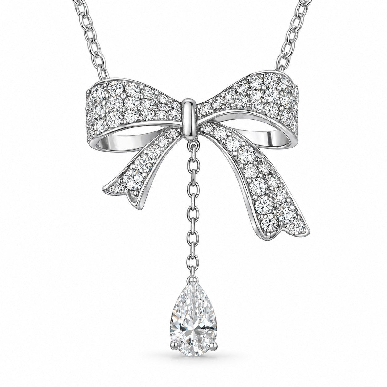 18K White Gold Vermeil