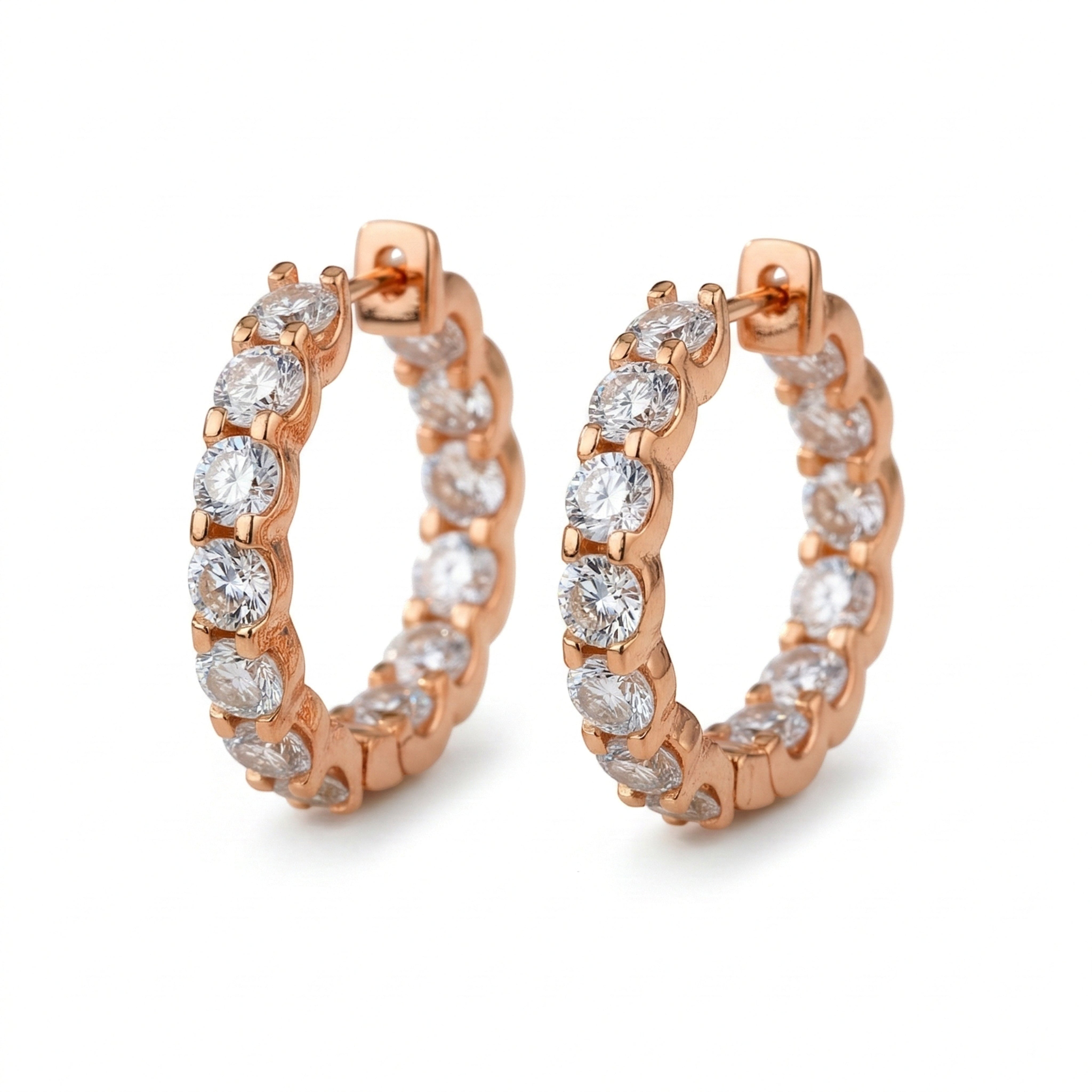 18K Rose Gold Vermeil
