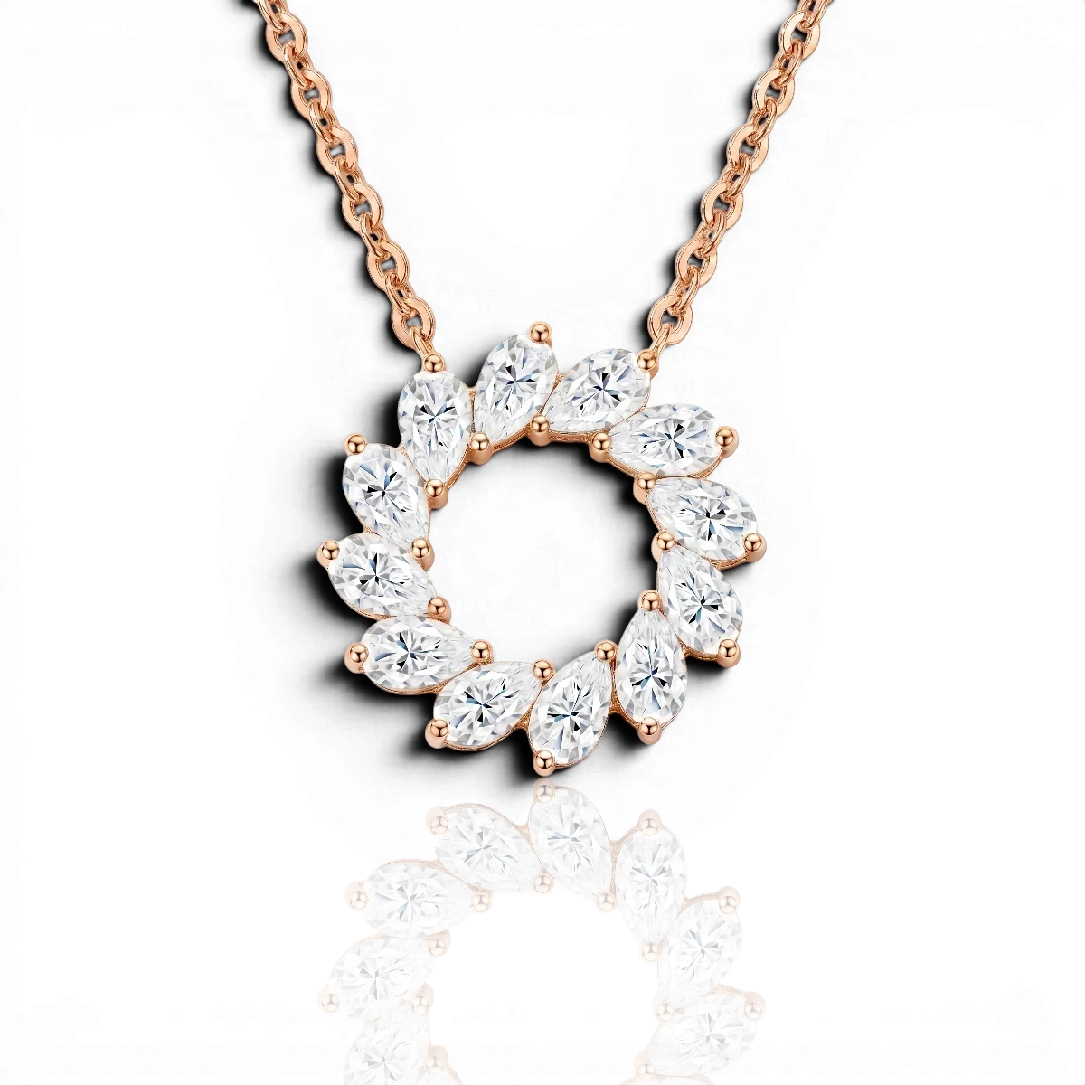 18K Rose Gold Vermeil