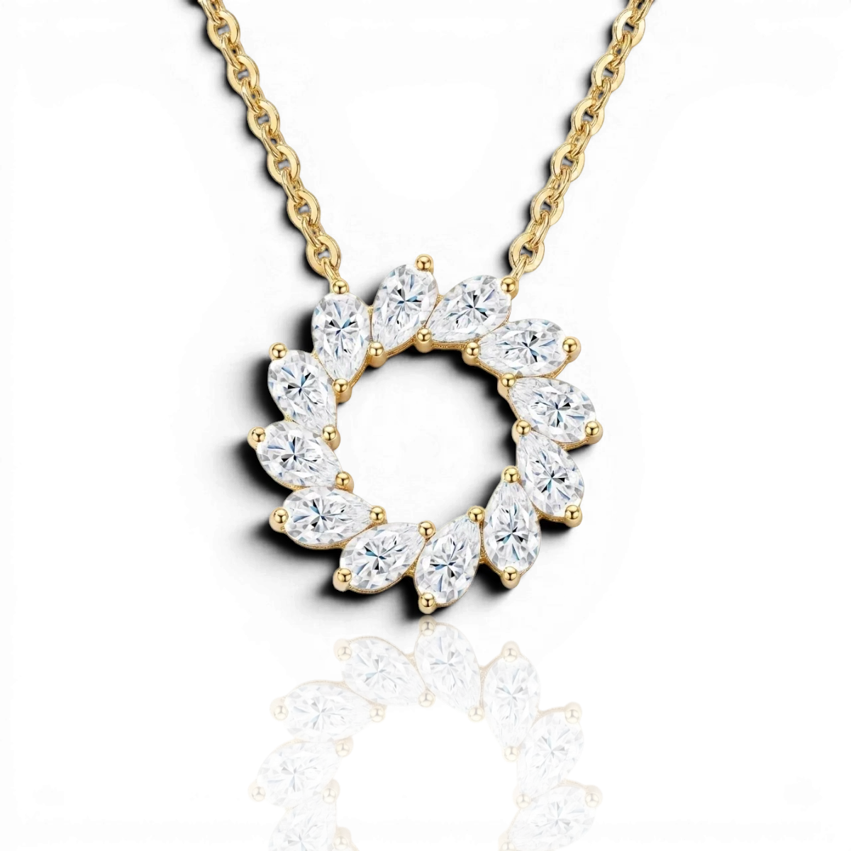 18K Yellow Gold Vermeil