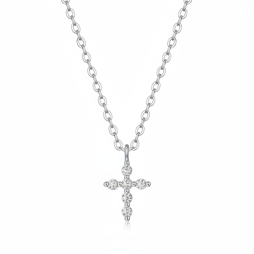 18K White Gold Vermeil