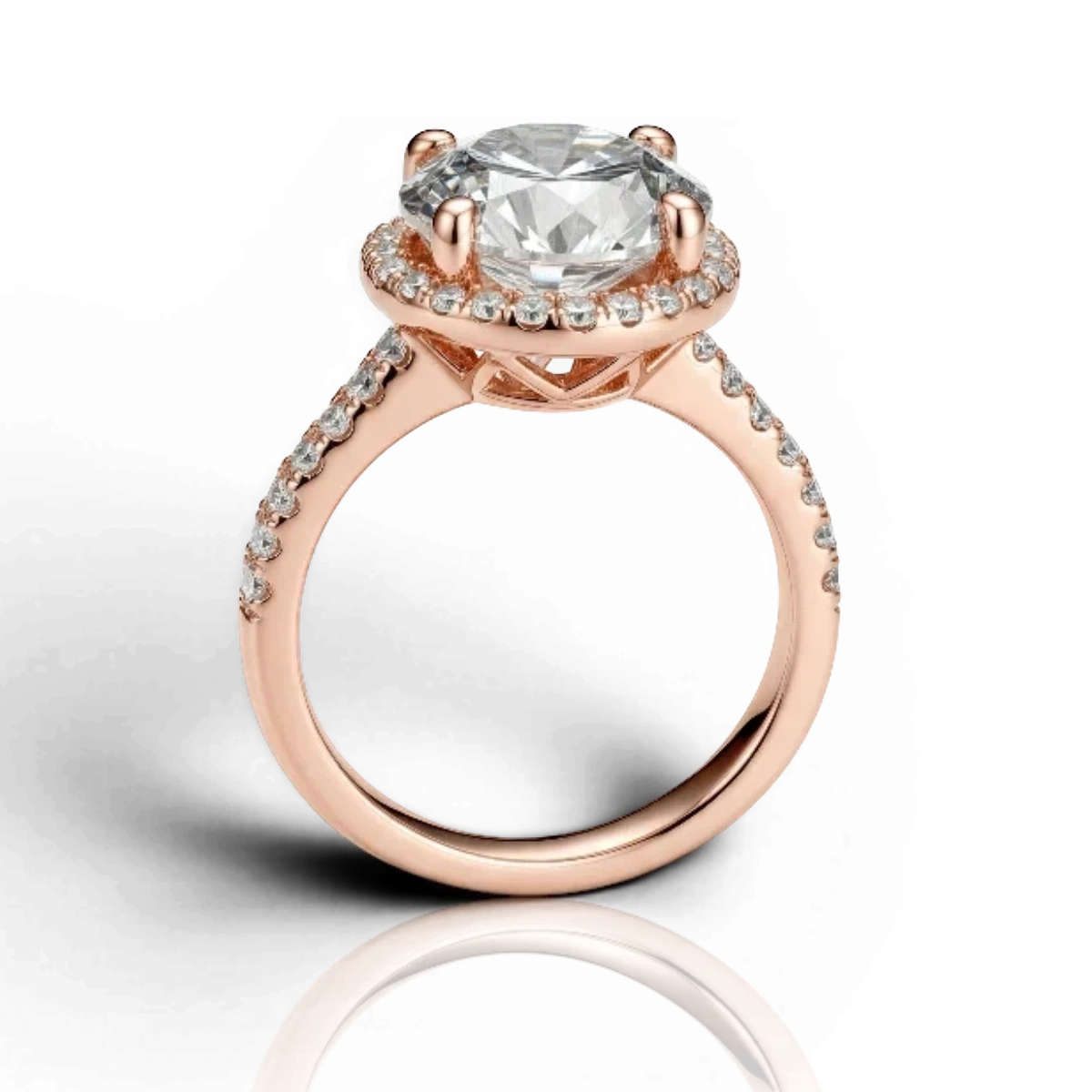 18K Rose Gold Vermeil