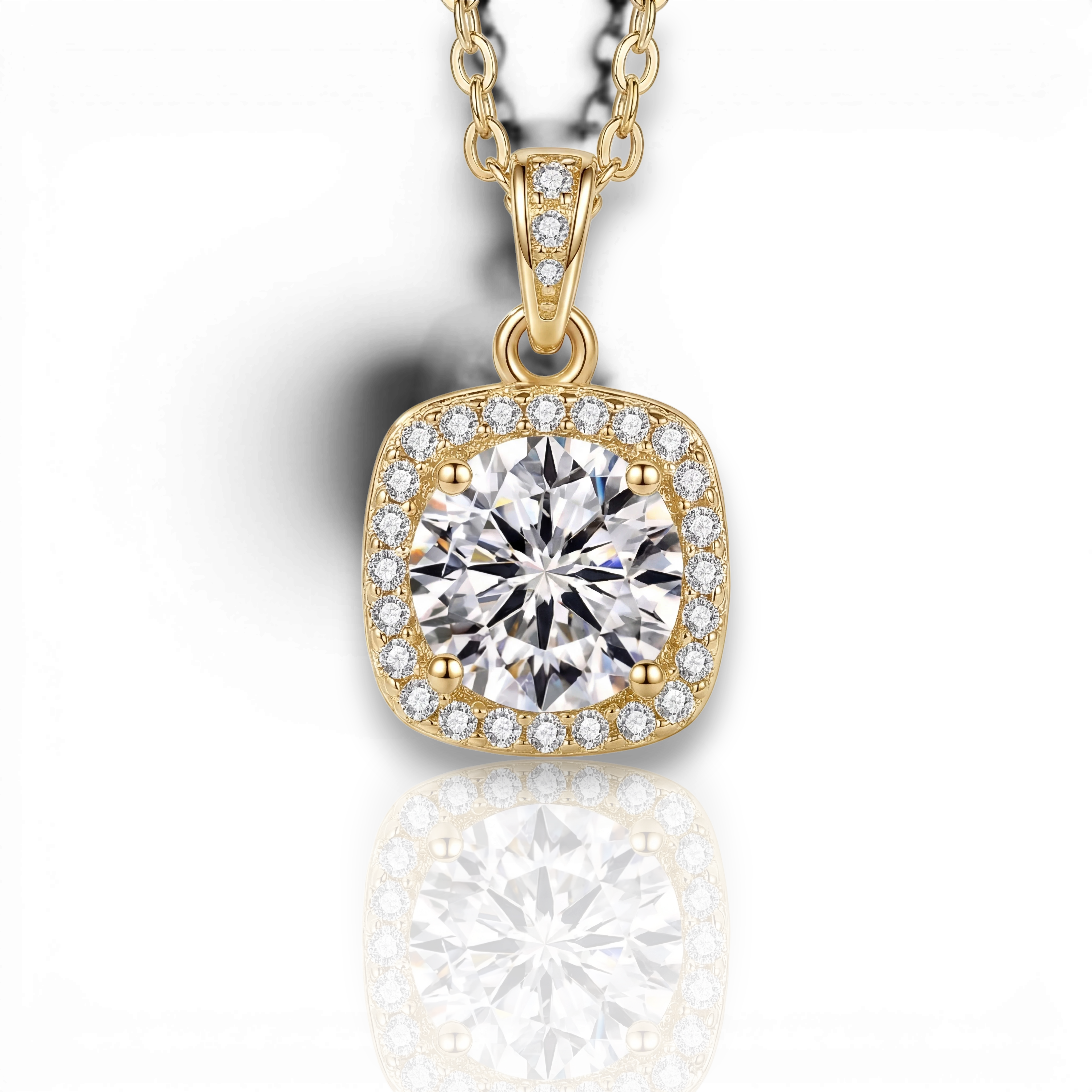 18K Yellow Gold Vermeil / 2.00 CARAT