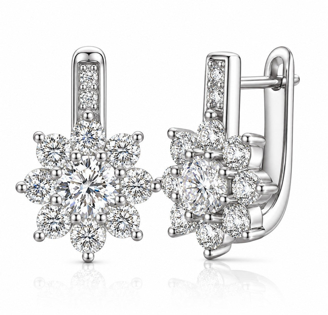 18K White Gold Vermeil