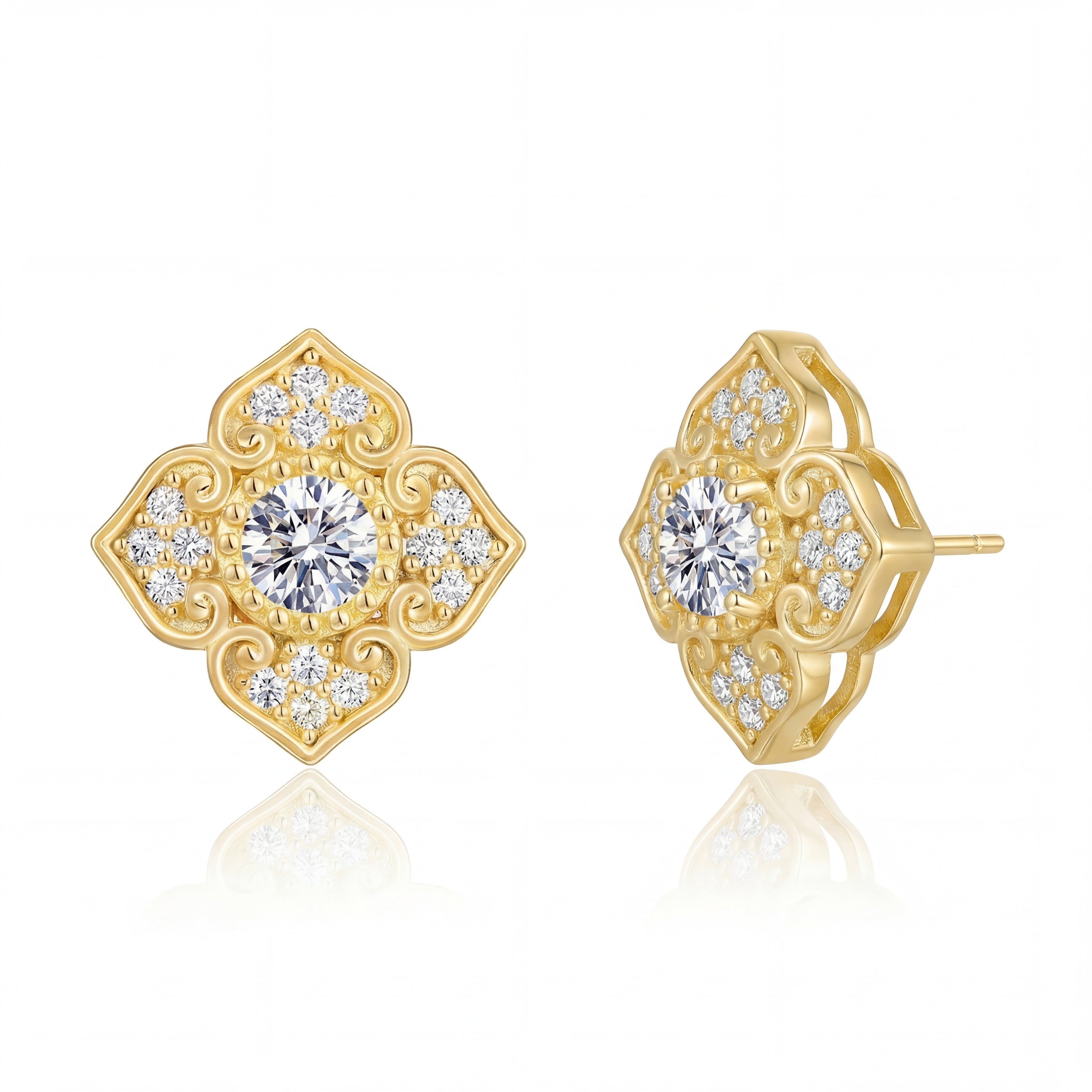 18K Yellow Gold Vermeil