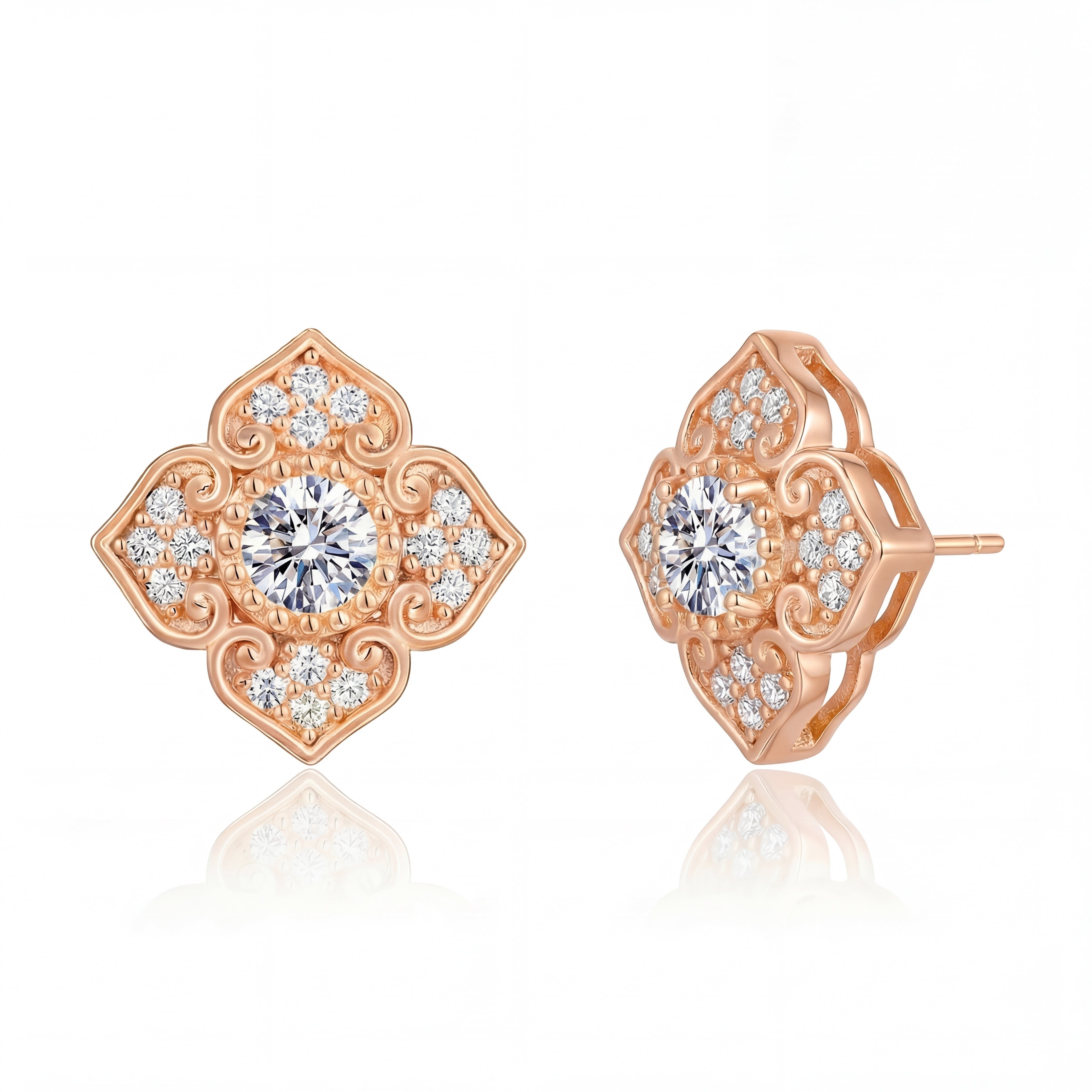 18K Rose Gold Vermeil