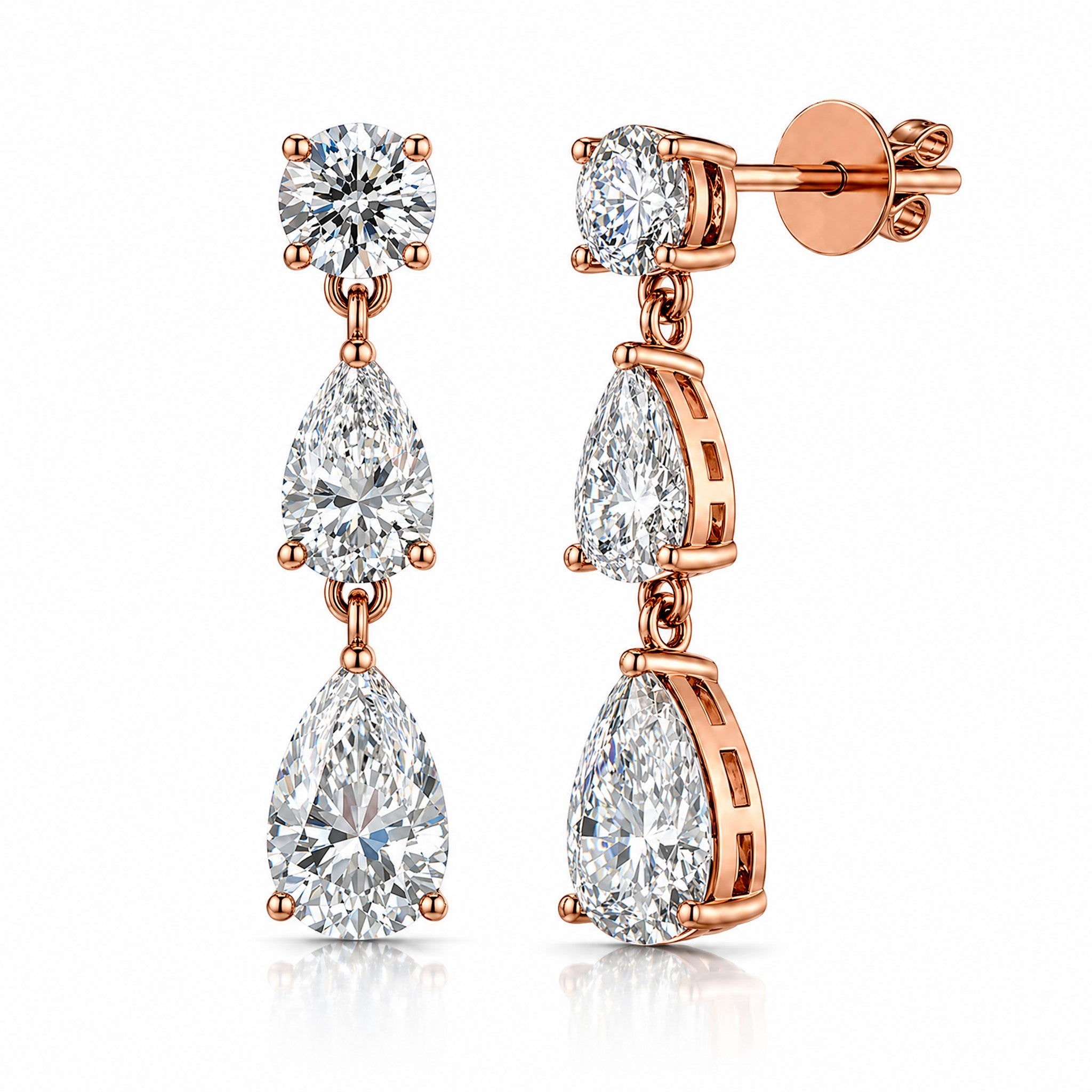18K Rose Gold Vermeil