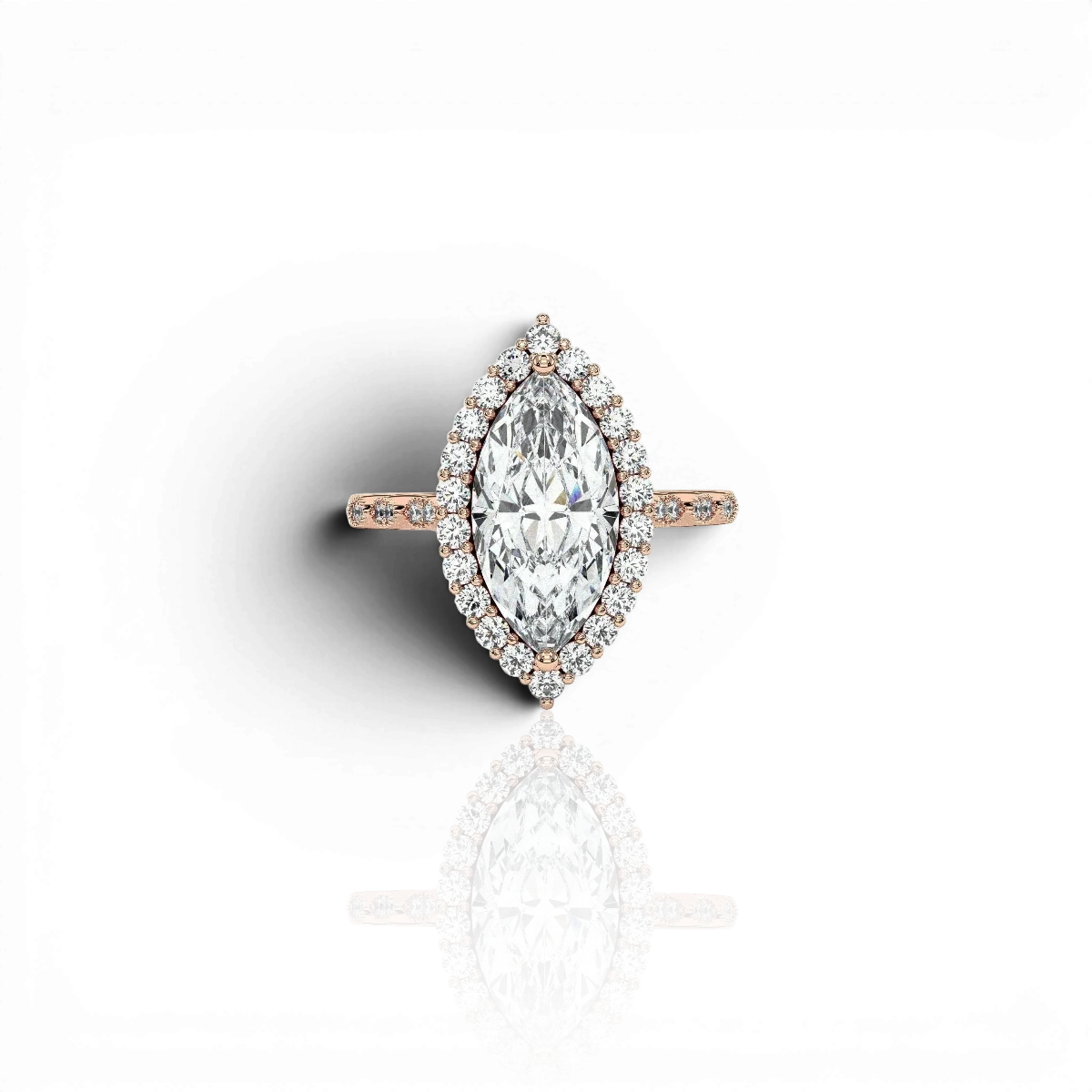 18K Rose Gold Vermeil