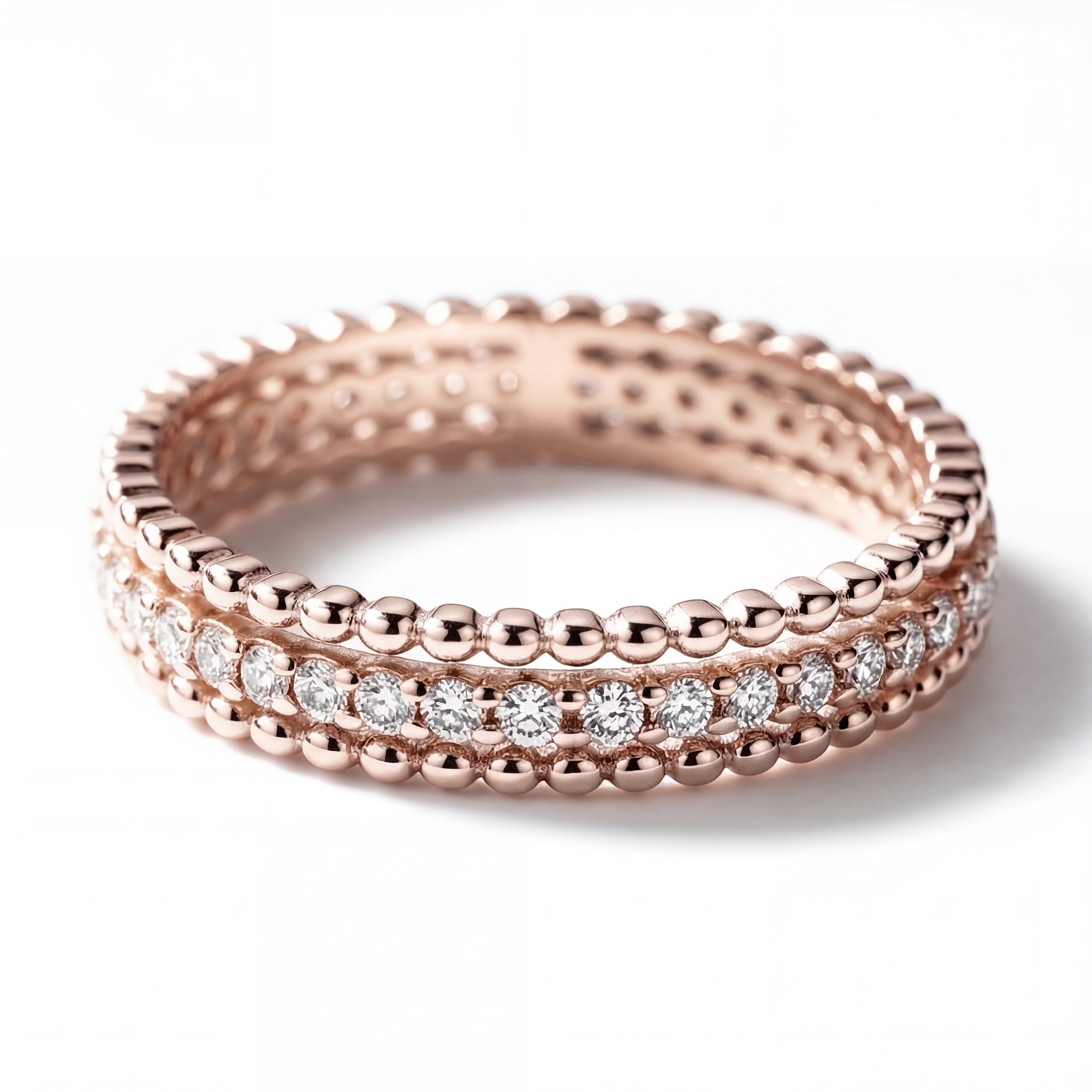 18K Rose Gold Vermeil