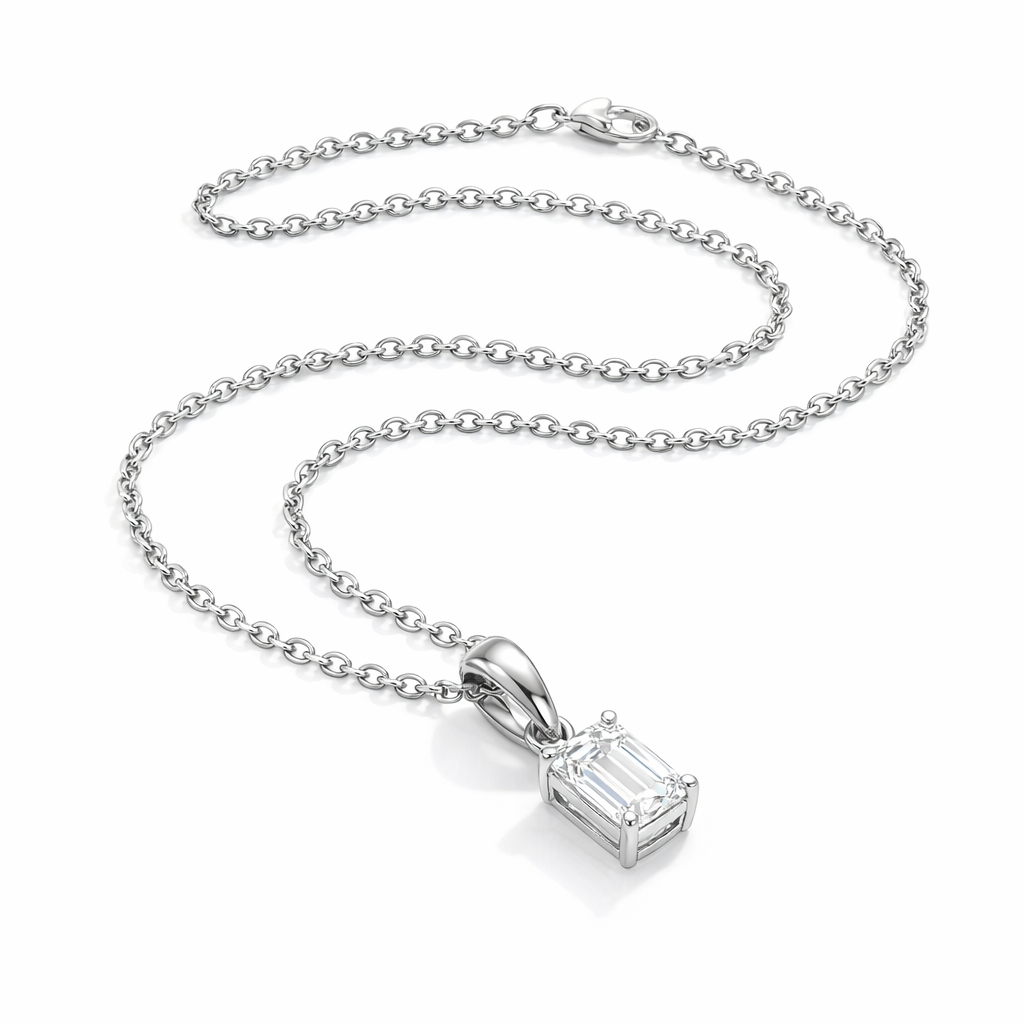 Classique Solitaire Necklace
