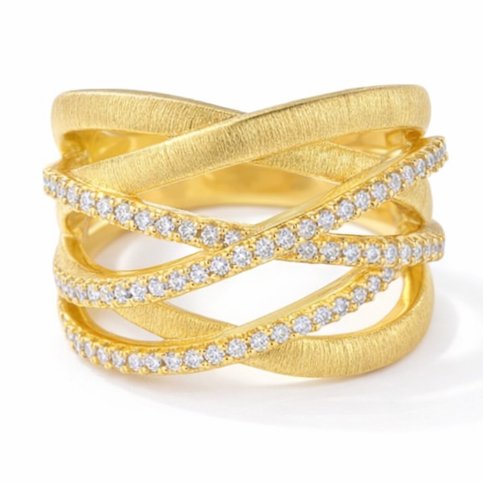 Étoile Entrelacée Ring