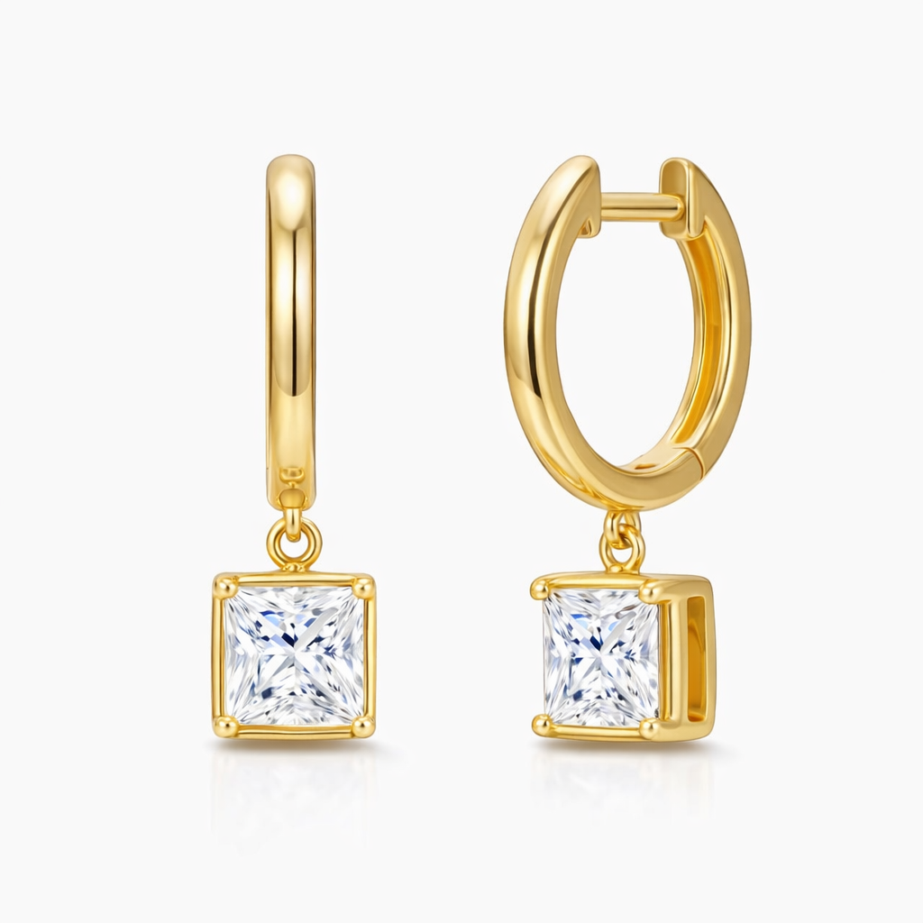 Carré Lumière Drop Hoops