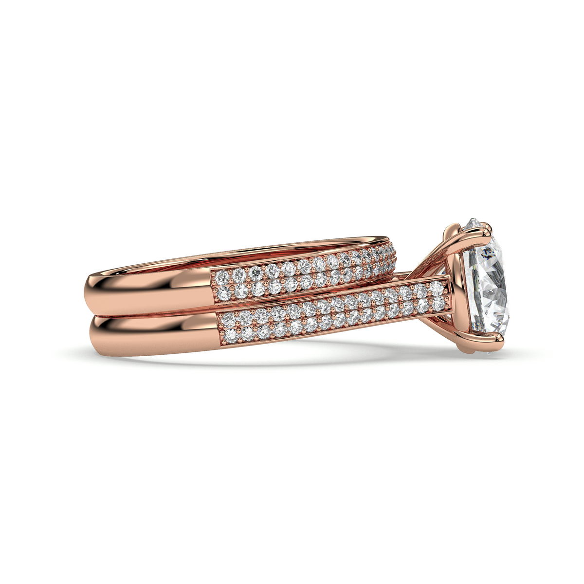 18K Rose Gold Vermeil