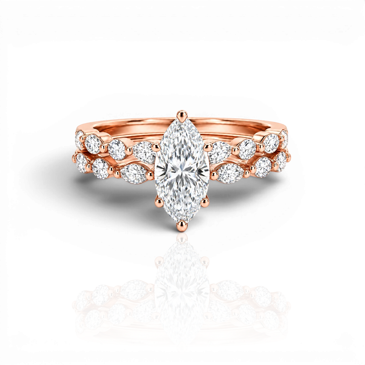 18K Rose Gold Vermeil
