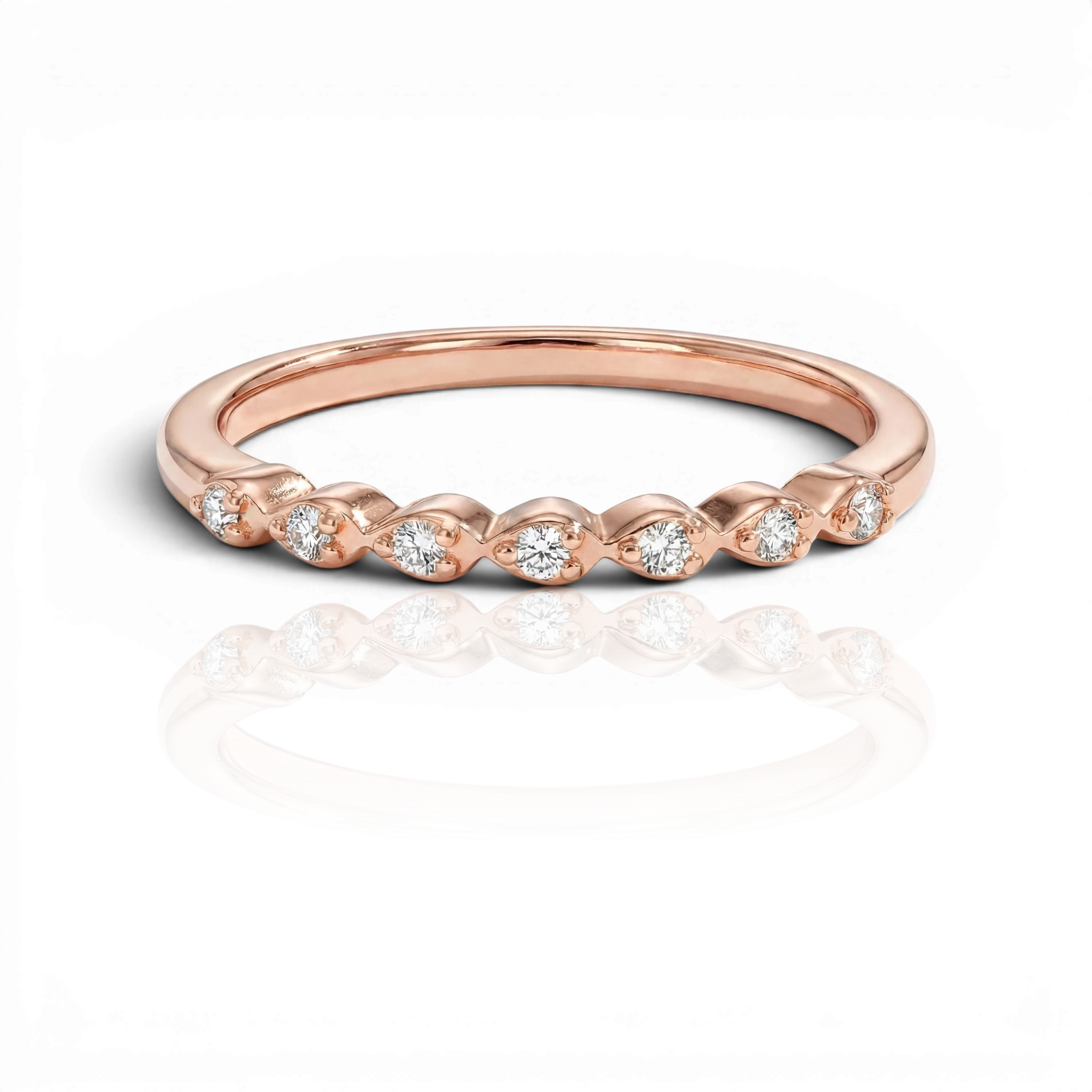 18K Rose Gold Vermeil