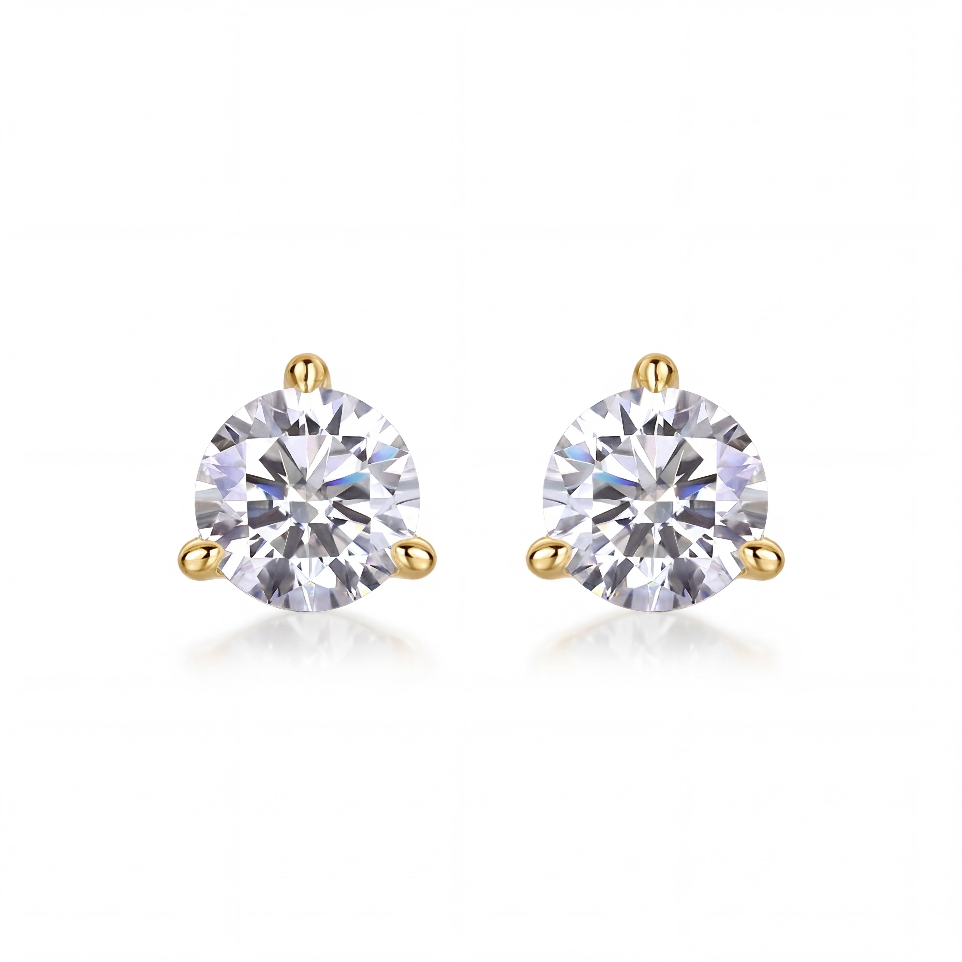 Trilogie Stud Earrings
