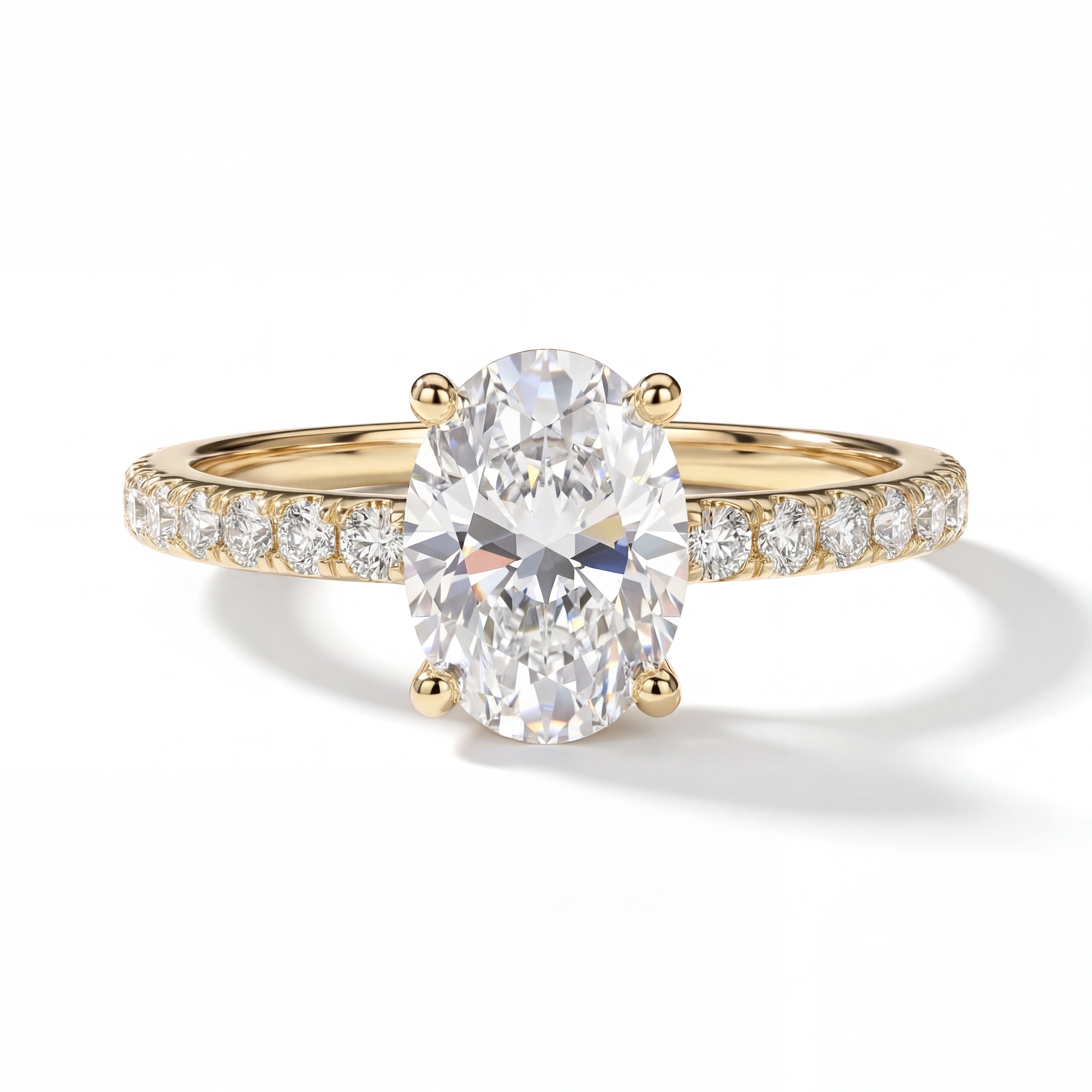 Ovale Discrète Ring