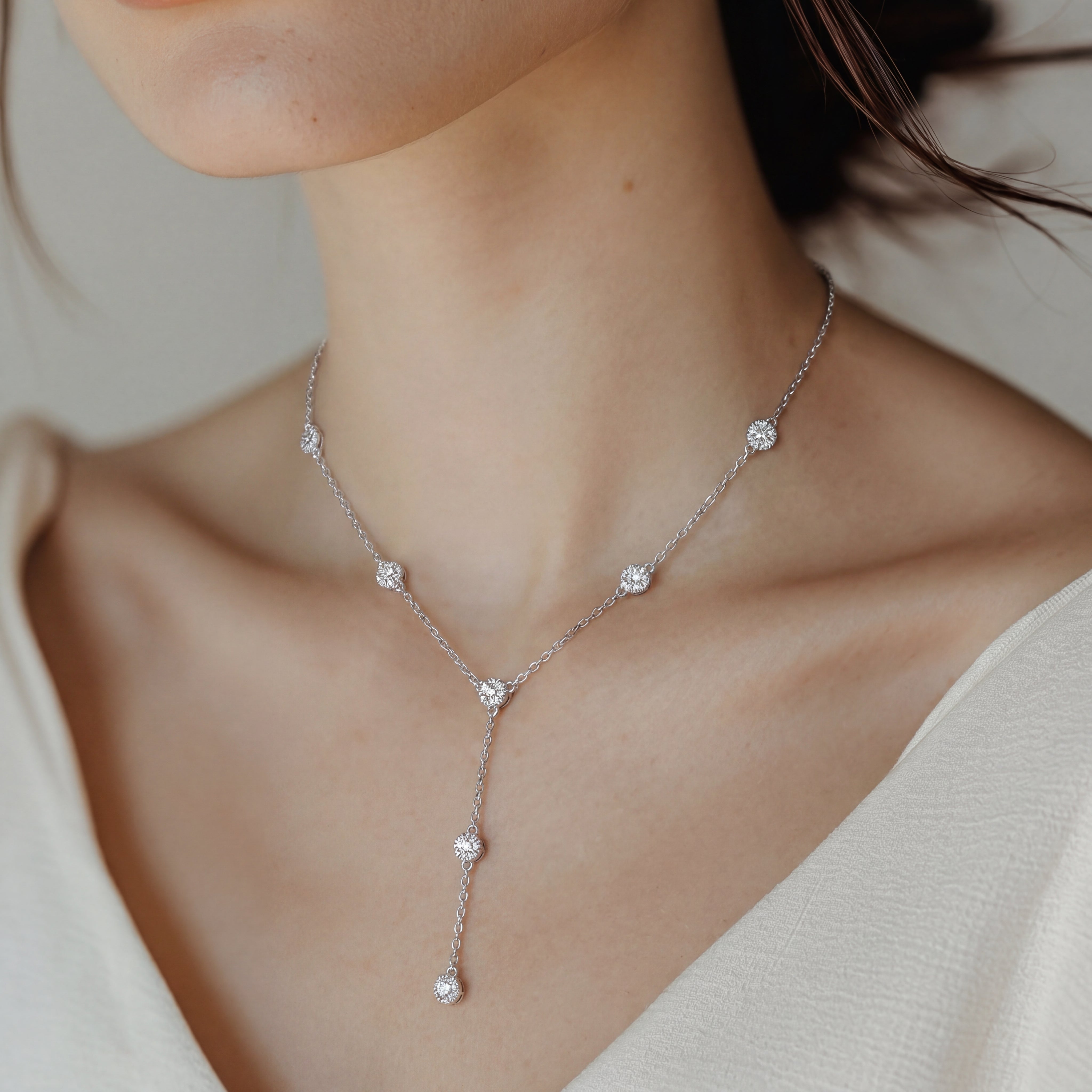 Seraphine Lariat Necklace