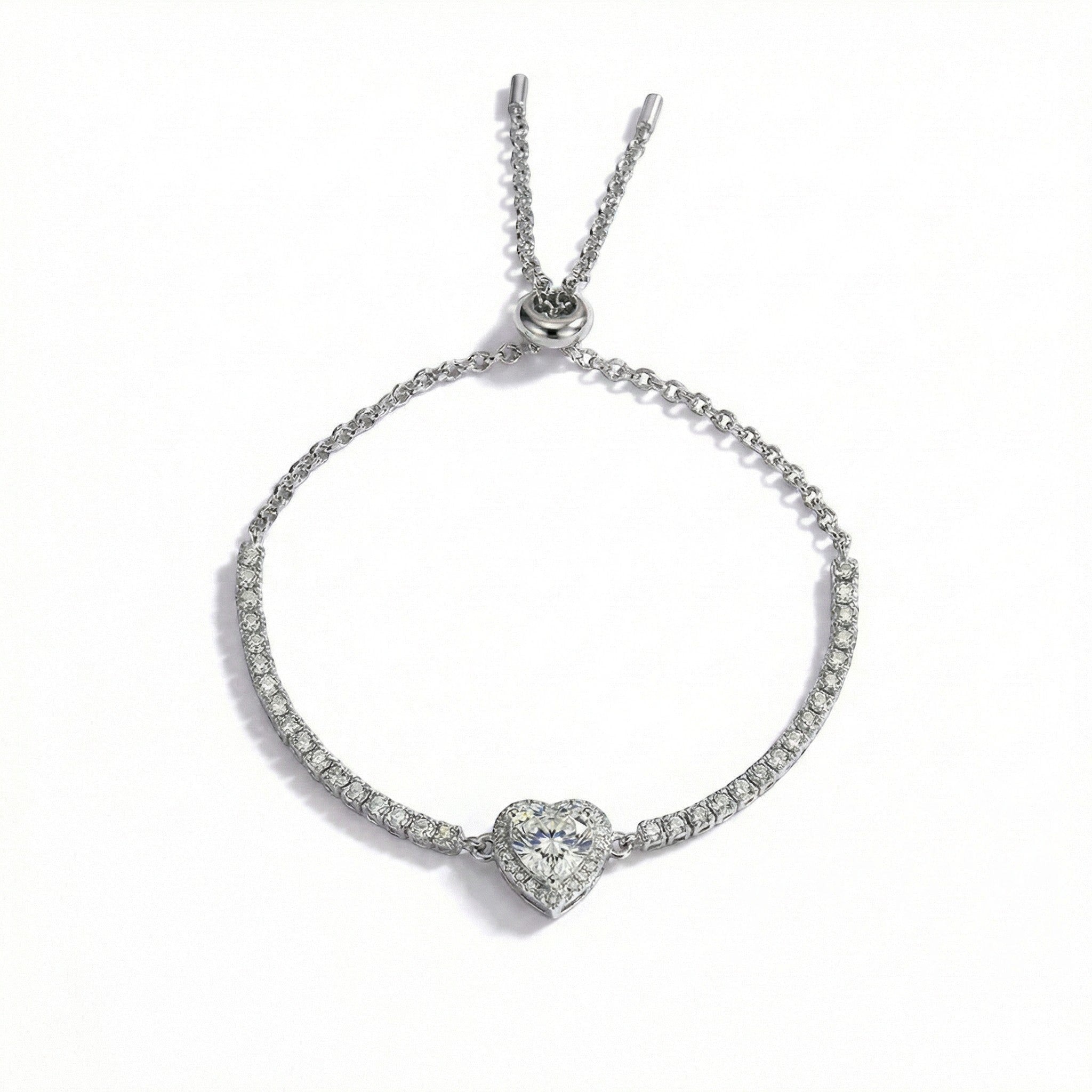 18K White Gold Vermeil / 2.00 CARAT