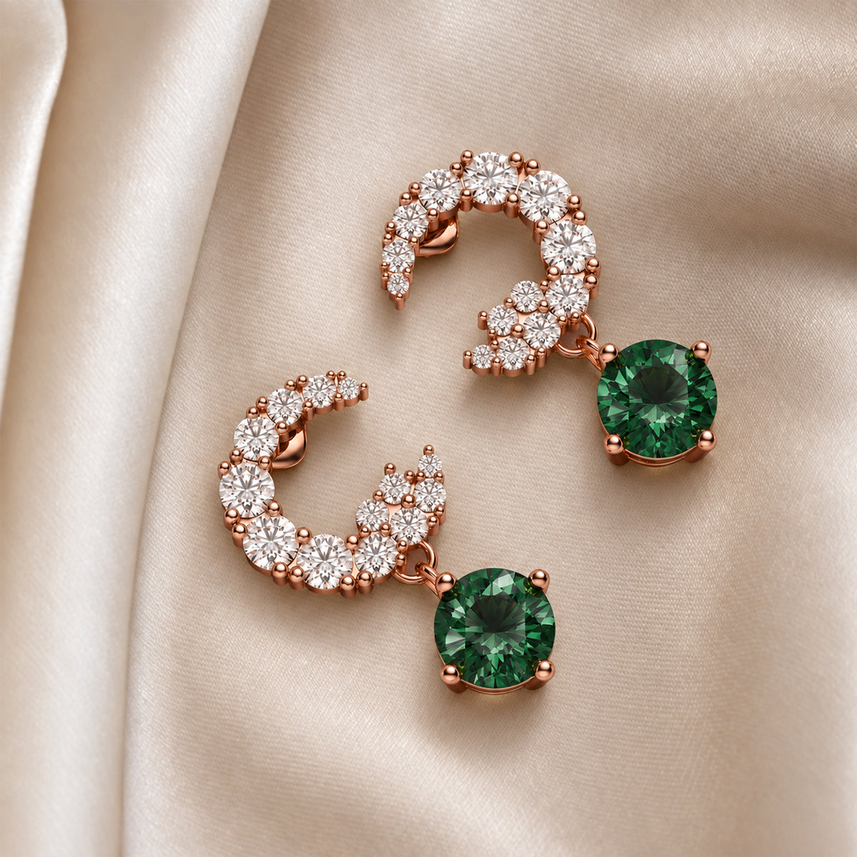 18K Rose Gold Vermeil / 1.00 CARAT