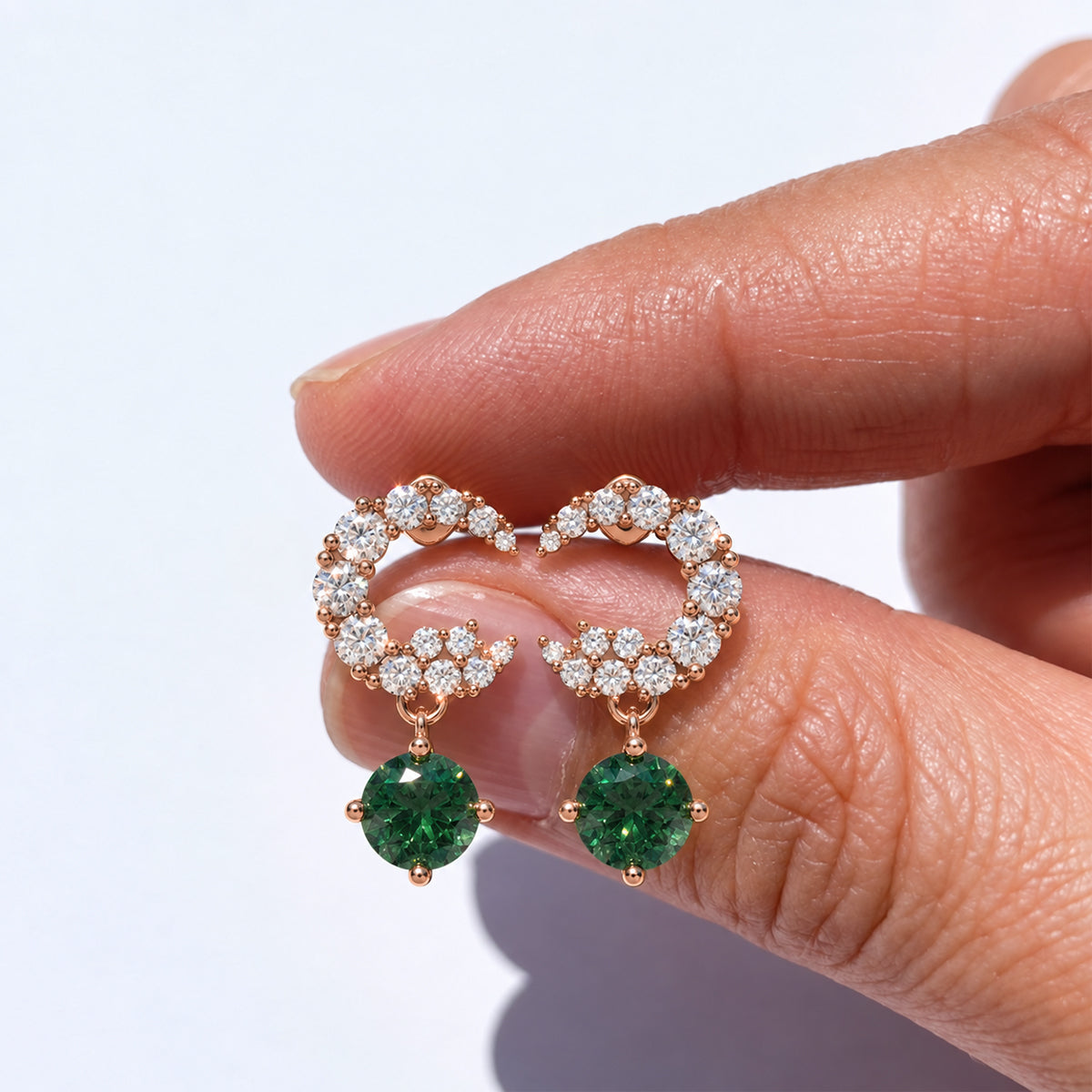 18K Rose Gold Vermeil / 1.00 CARAT