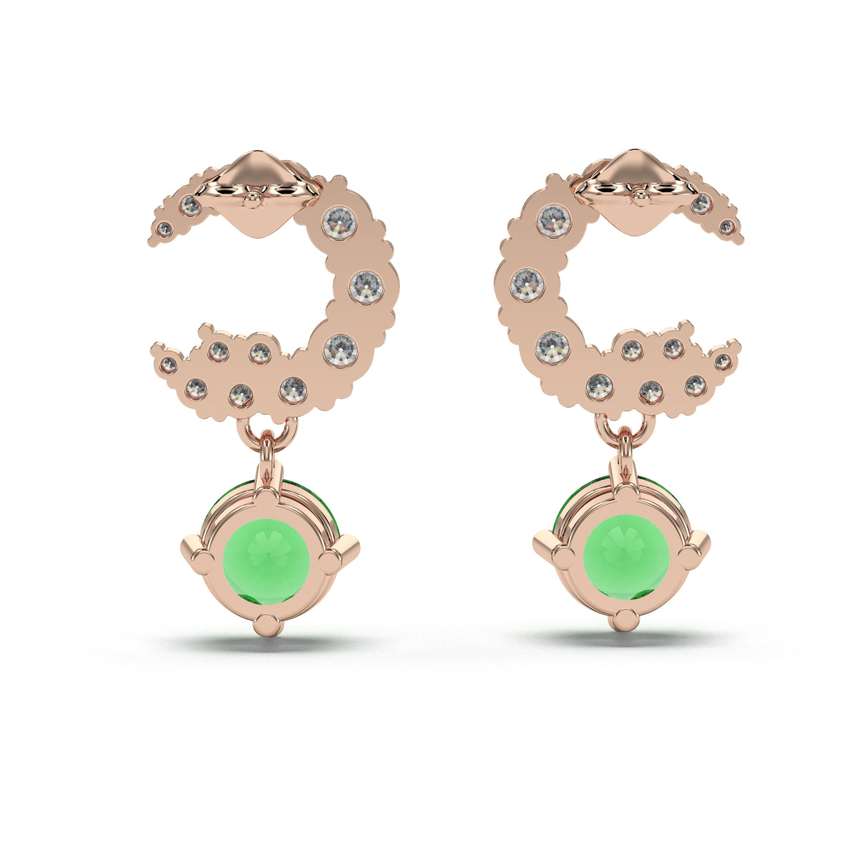 18K Rose Gold Vermeil / 1.00 CARAT
