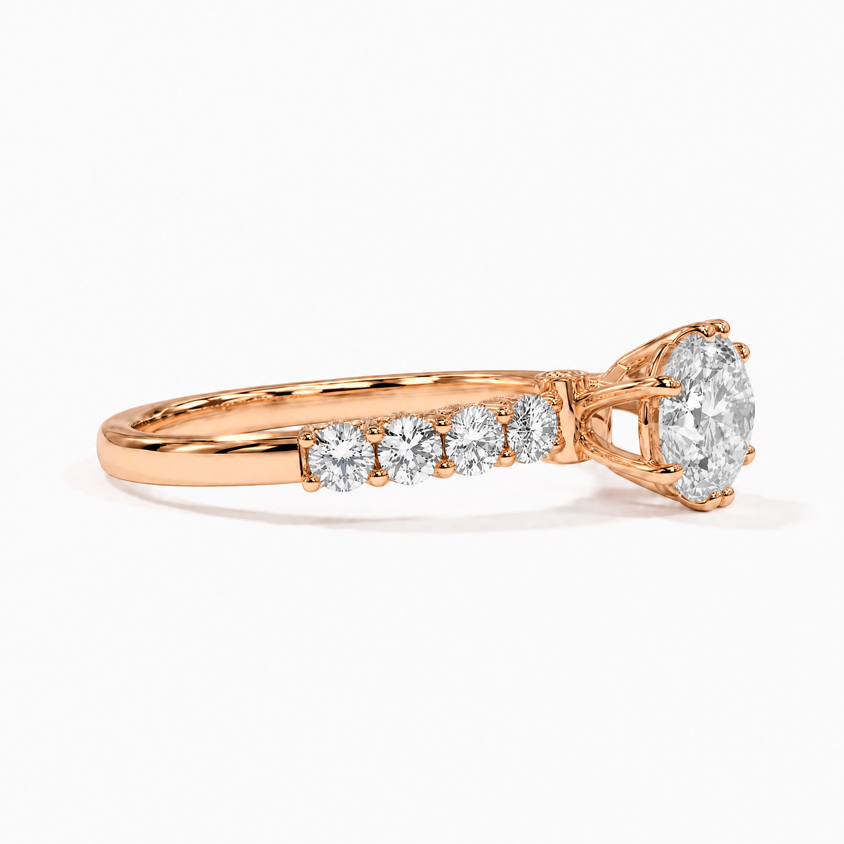 18K Rose Gold Vermeil / 3.00 CARAT