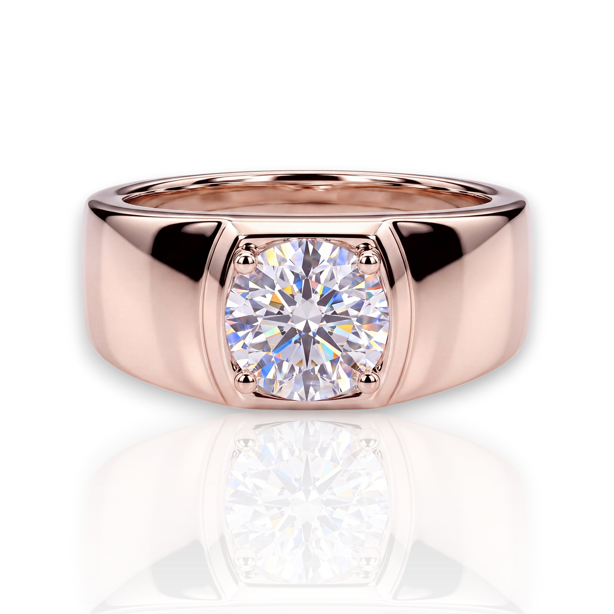 18K Rose Gold Vermeil