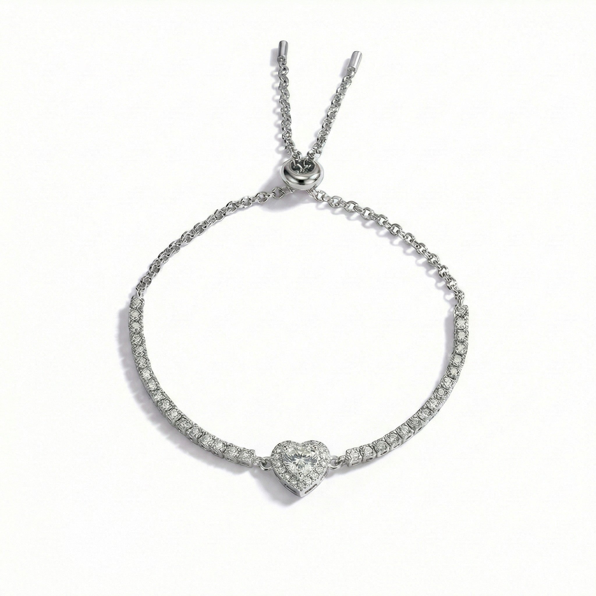 18K White Gold Vermeil / 1.00 CARAT