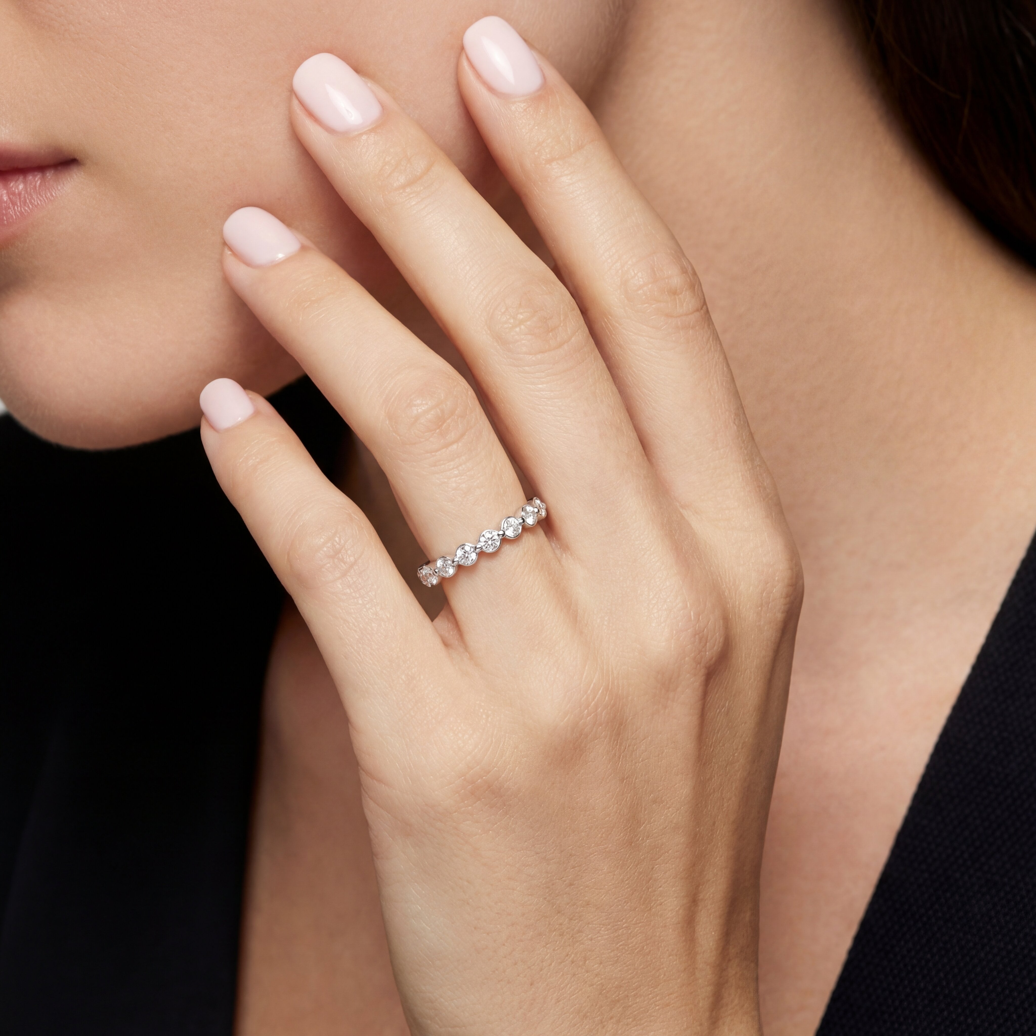 18K White Gold Vermeil, 18K White Gold Vermeil Lifestyle
