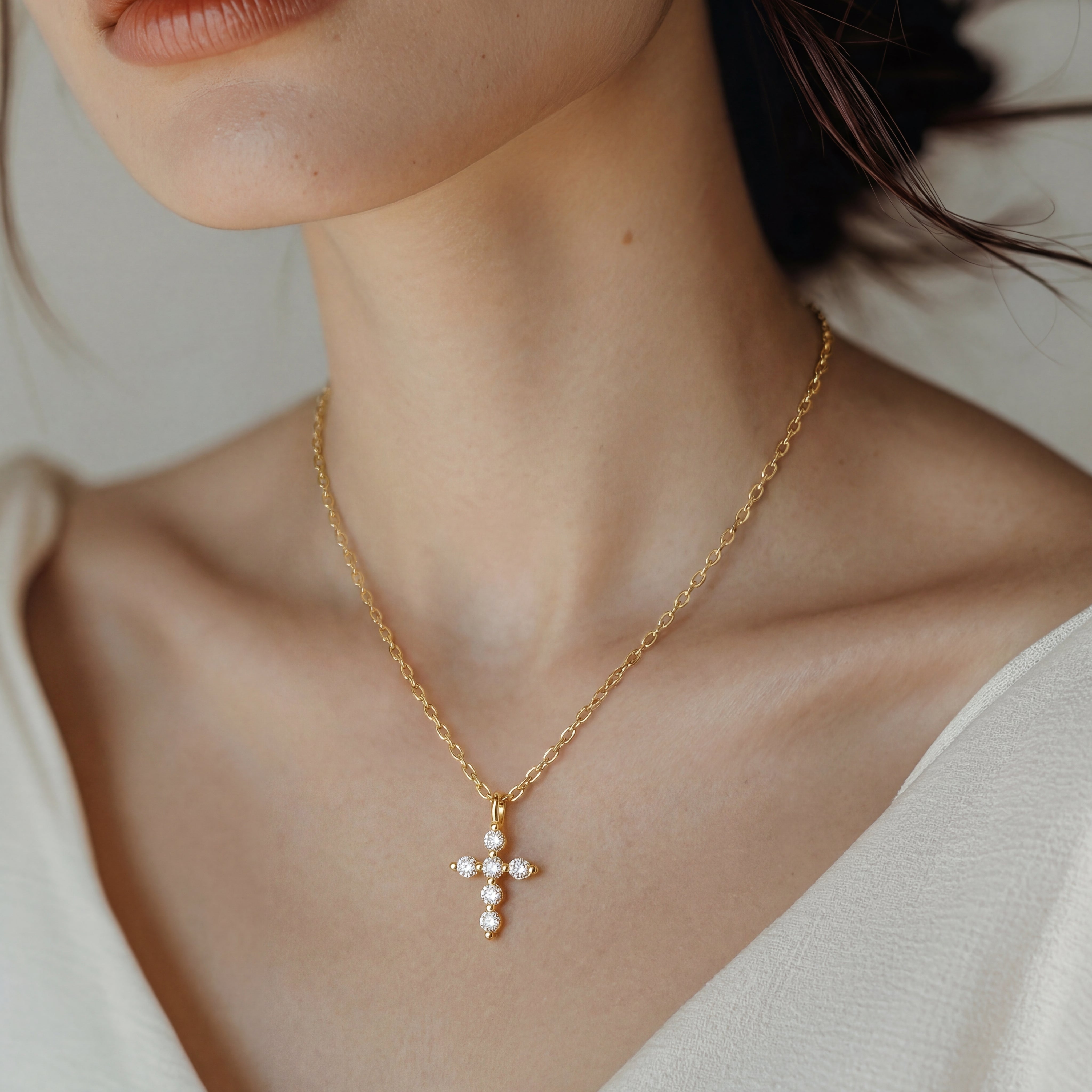 Croix de Lumière Necklace