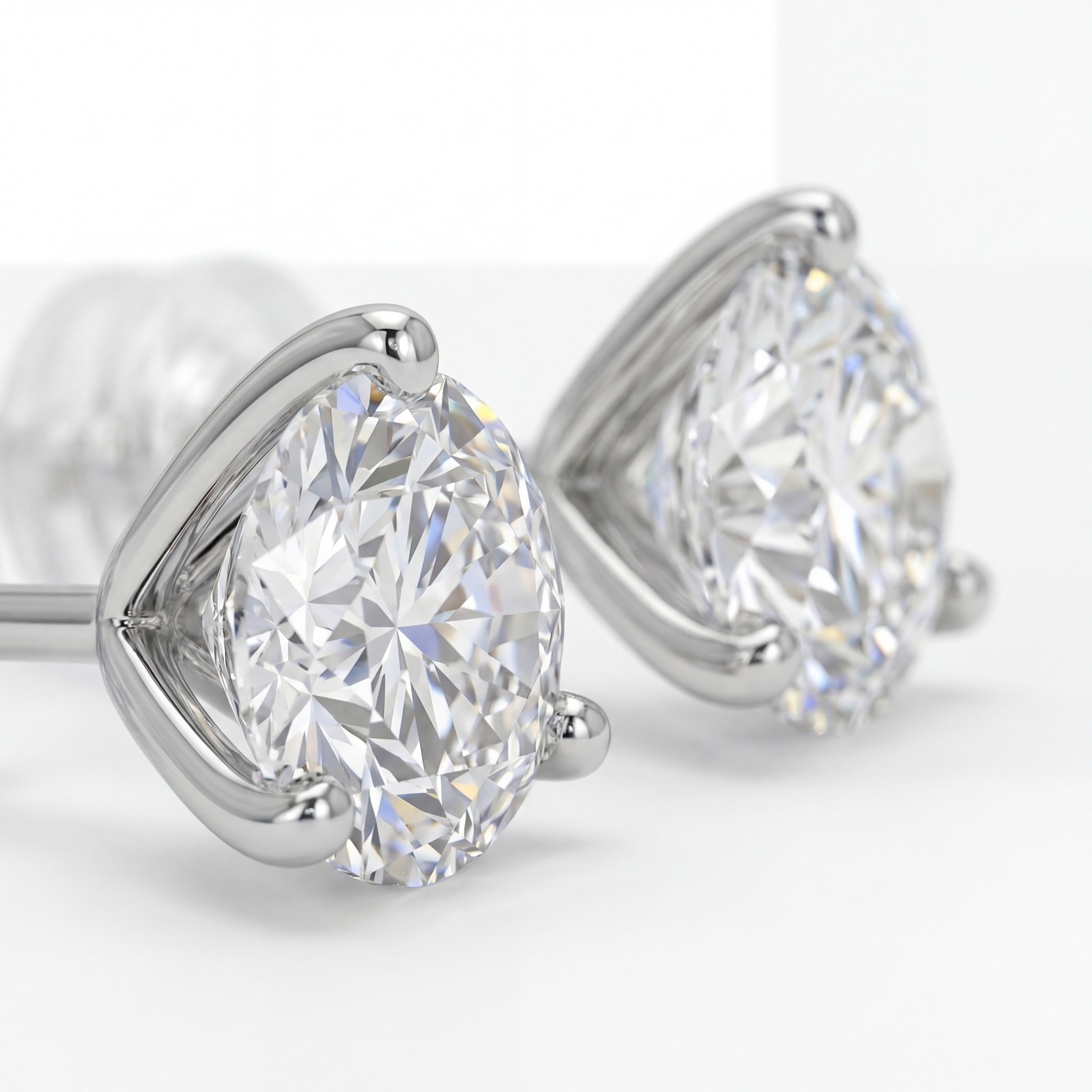 Trilogie Stud Earrings