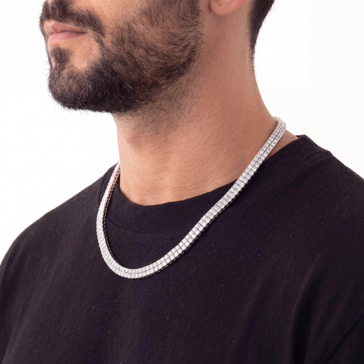 18K White Gold Vermeil, 18K White Gold Vermeil / Lifestyle
