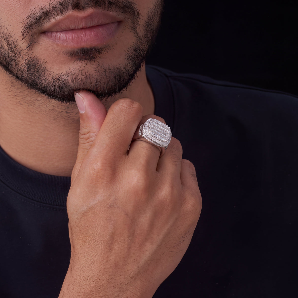 18K White Gold Vermeil, 18K White Gold Vermeil / Lifestyle