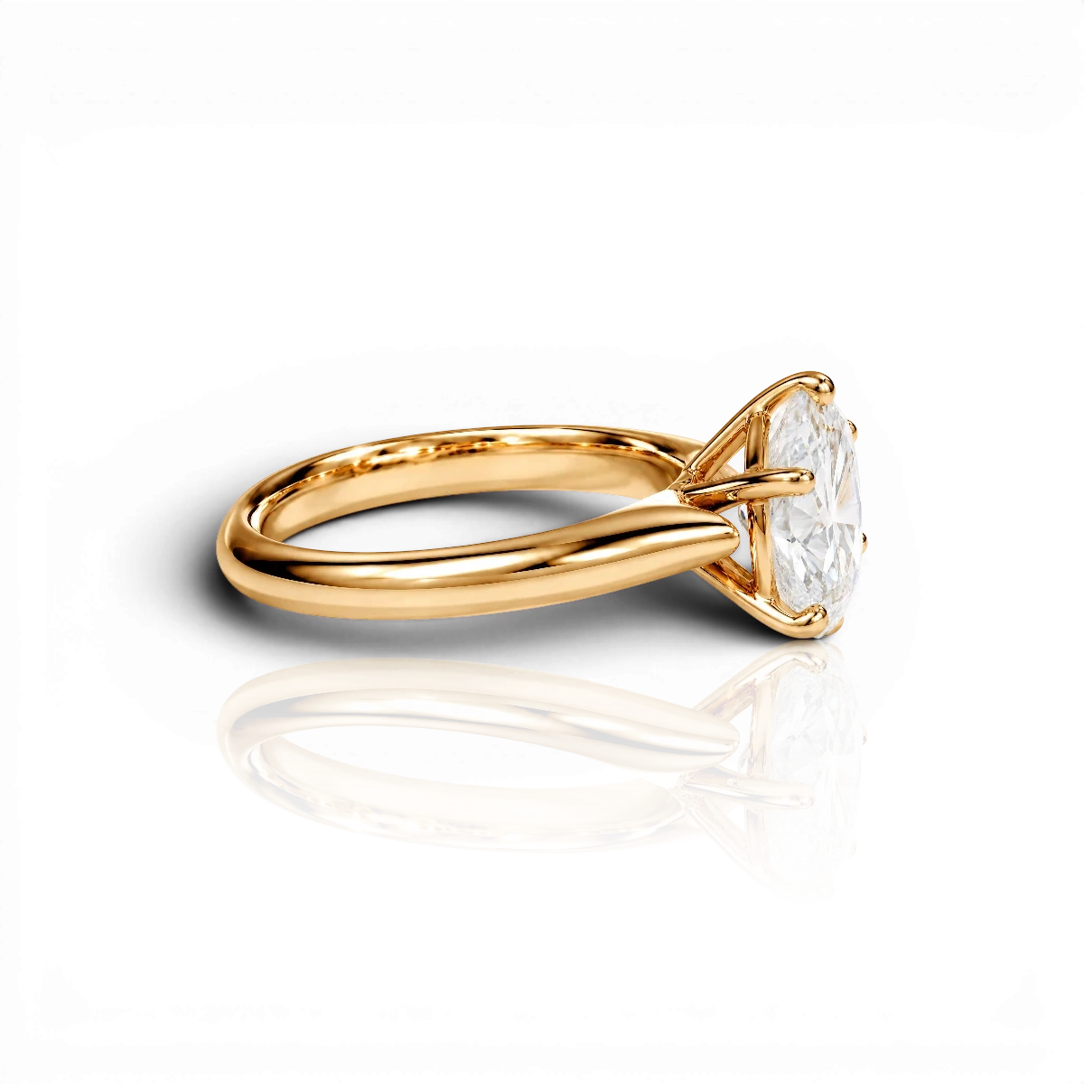 18K Yellow Gold Vermeil / 2.00 CARAT