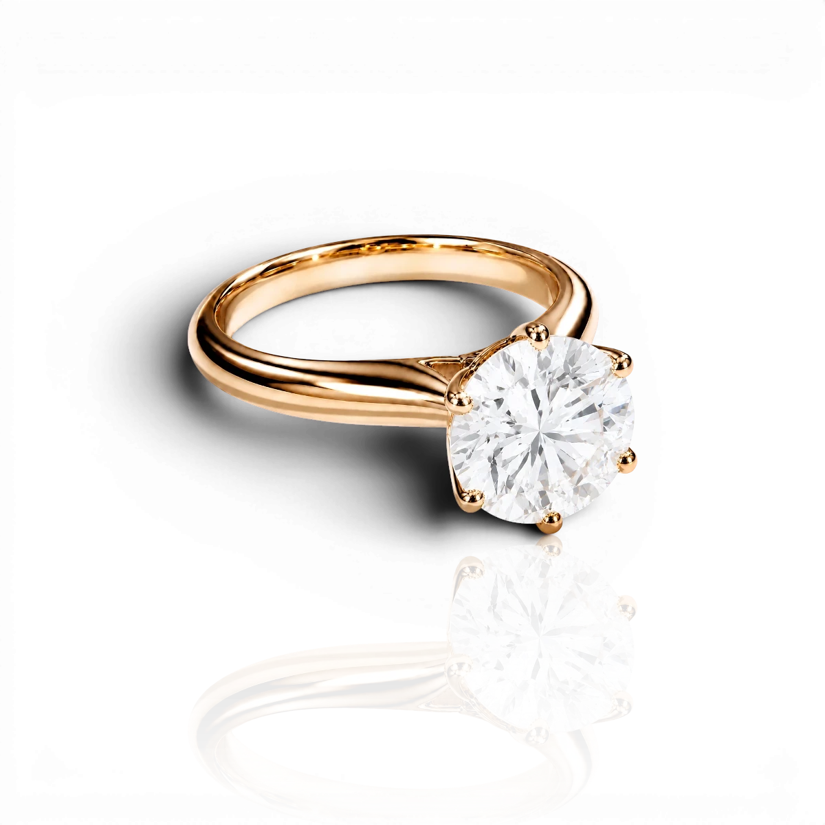 18K Yellow Gold Vermeil / 5.00 CARAT