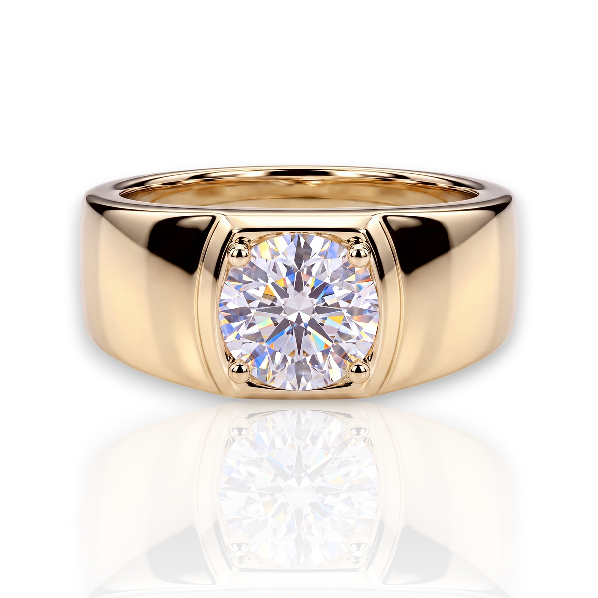 18K Yellow Gold Vermeil