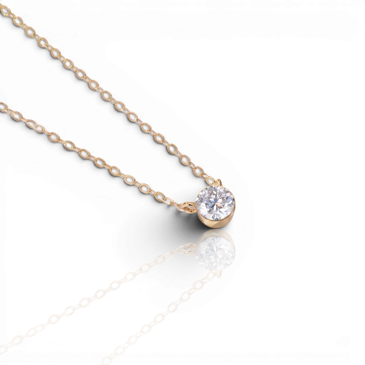 18K Yellow Gold Vermeil / 1.00 CARAT