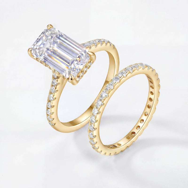 Échelon Pavé Ring Set