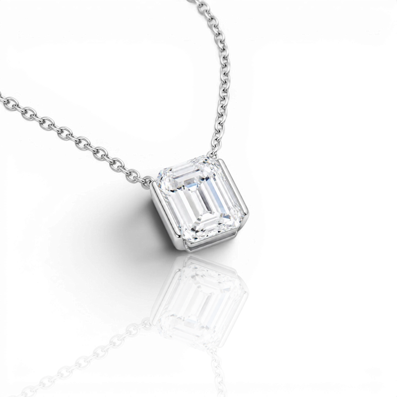18K White Gold Vermeil