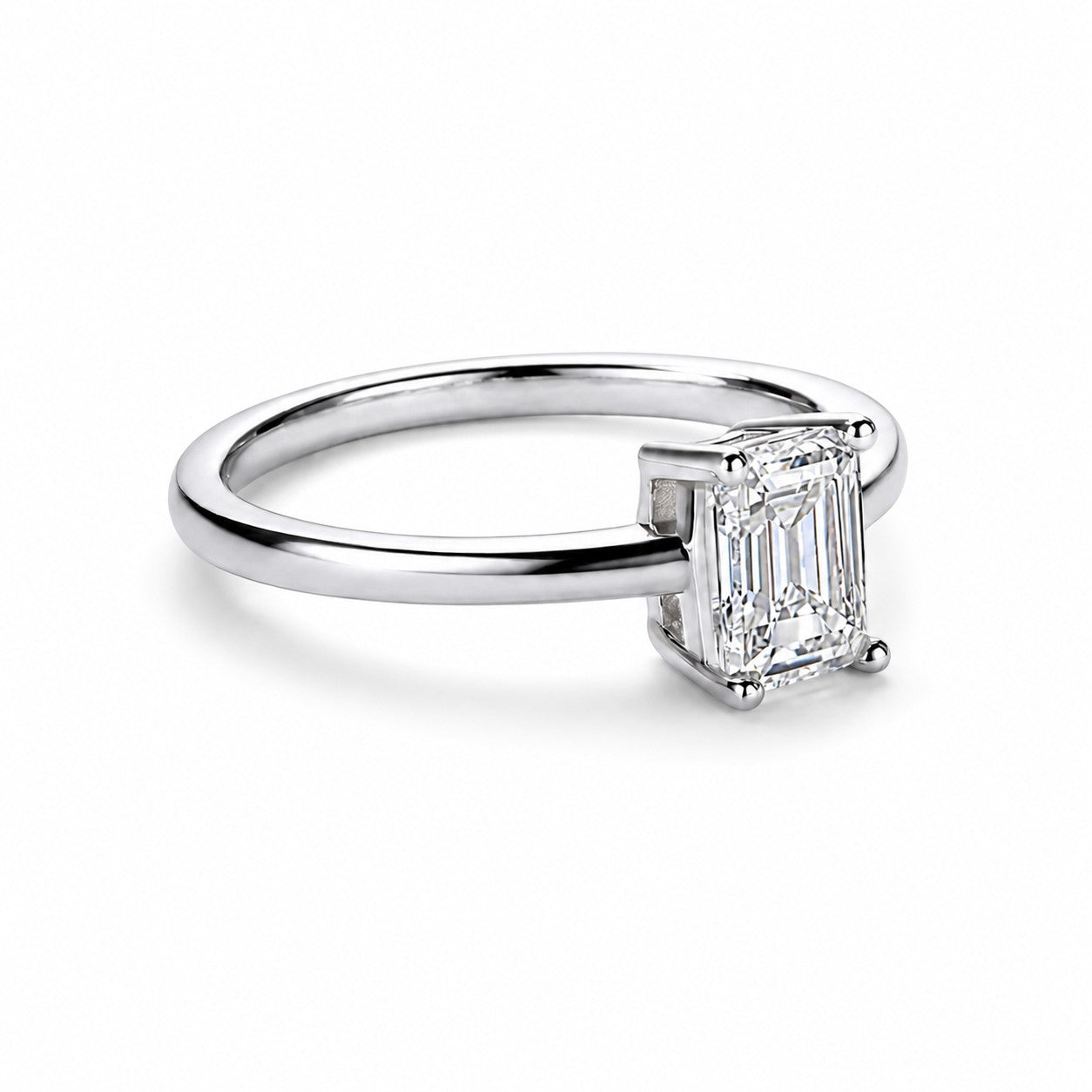 18K White Gold Vermeil