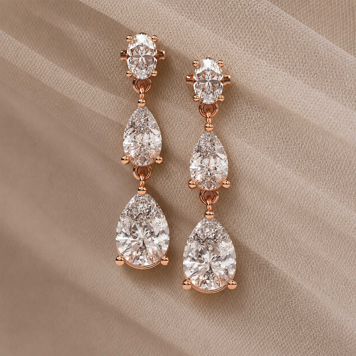 18K Rose Gold Vermeil