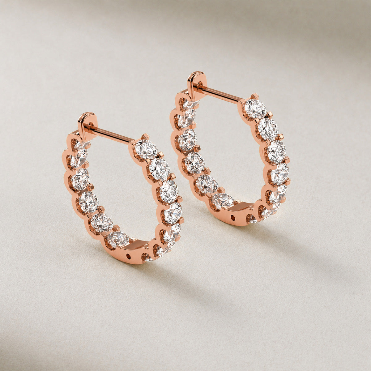 18K Rose Gold Vermeil